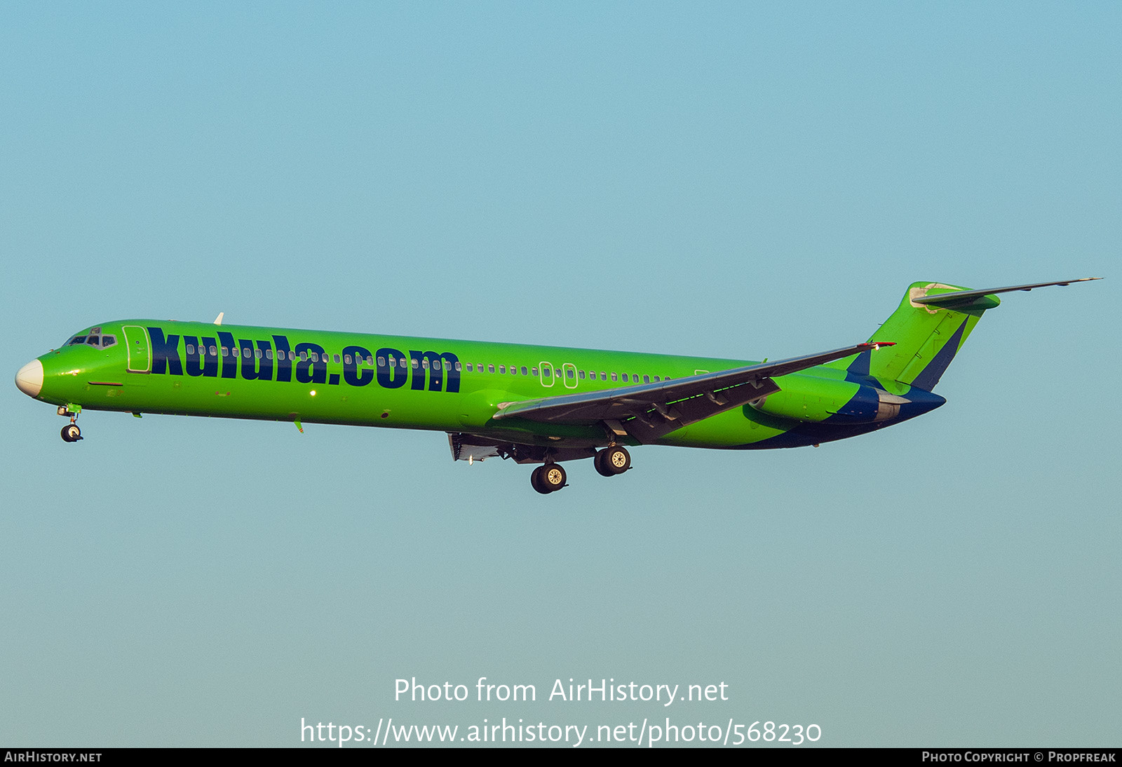 Aircraft Photo of ZS-OBL | McDonnell Douglas MD-82 (DC-9-82) | Kulula | AirHistory.net #568230