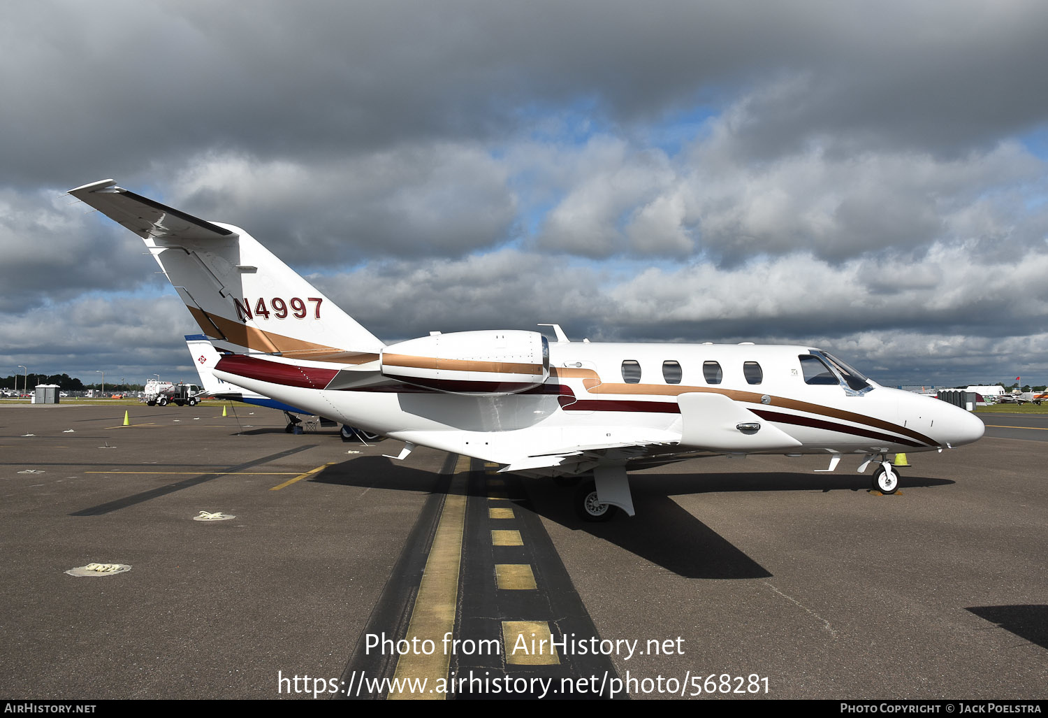 Aircraft Photo of N4997 | Cessna 525 CitationJet M2 | AirHistory.net #568281