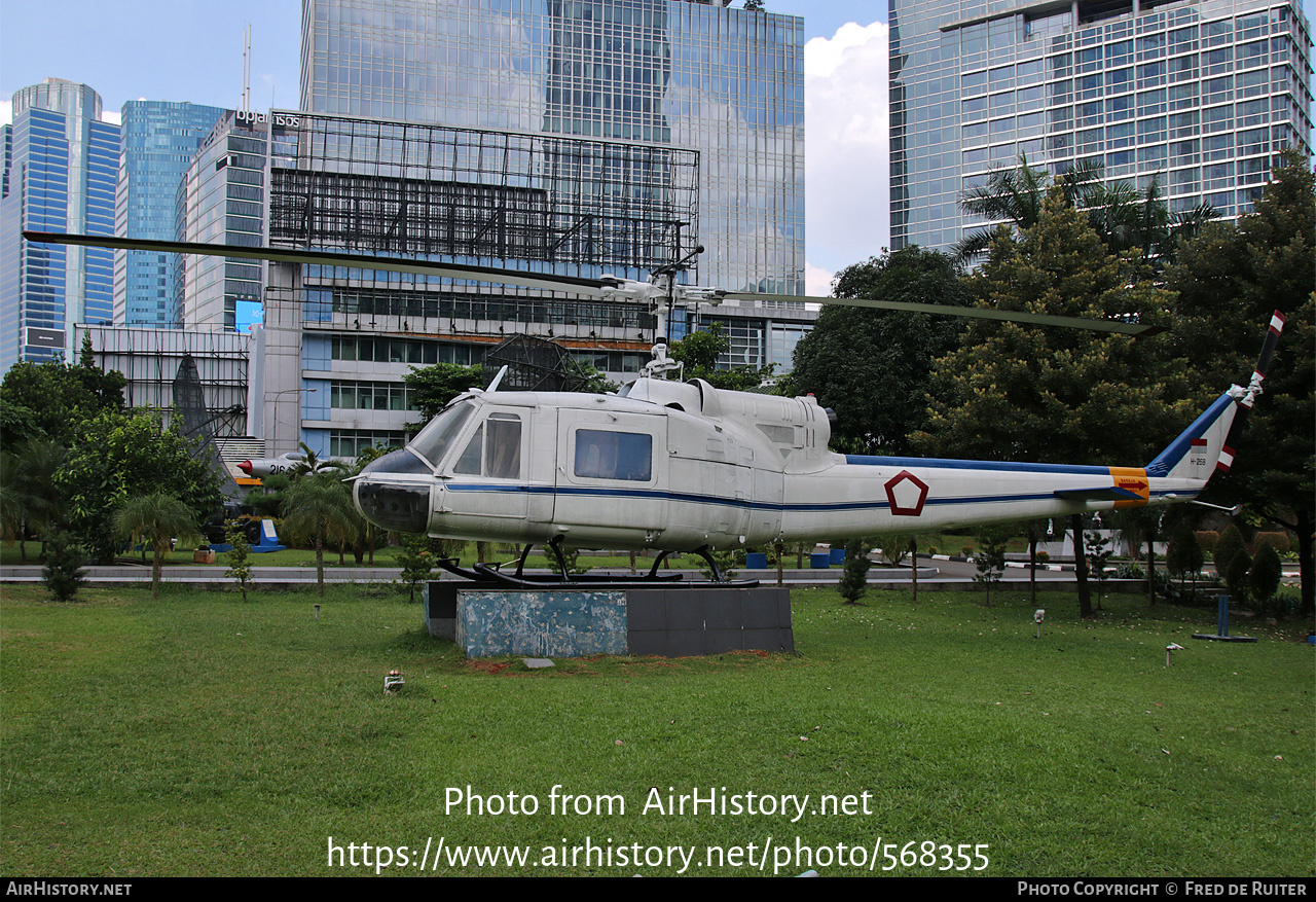 Aircraft Photo of H-268 | Bell 204B | Indonesia - Air Force | AirHistory.net #568355