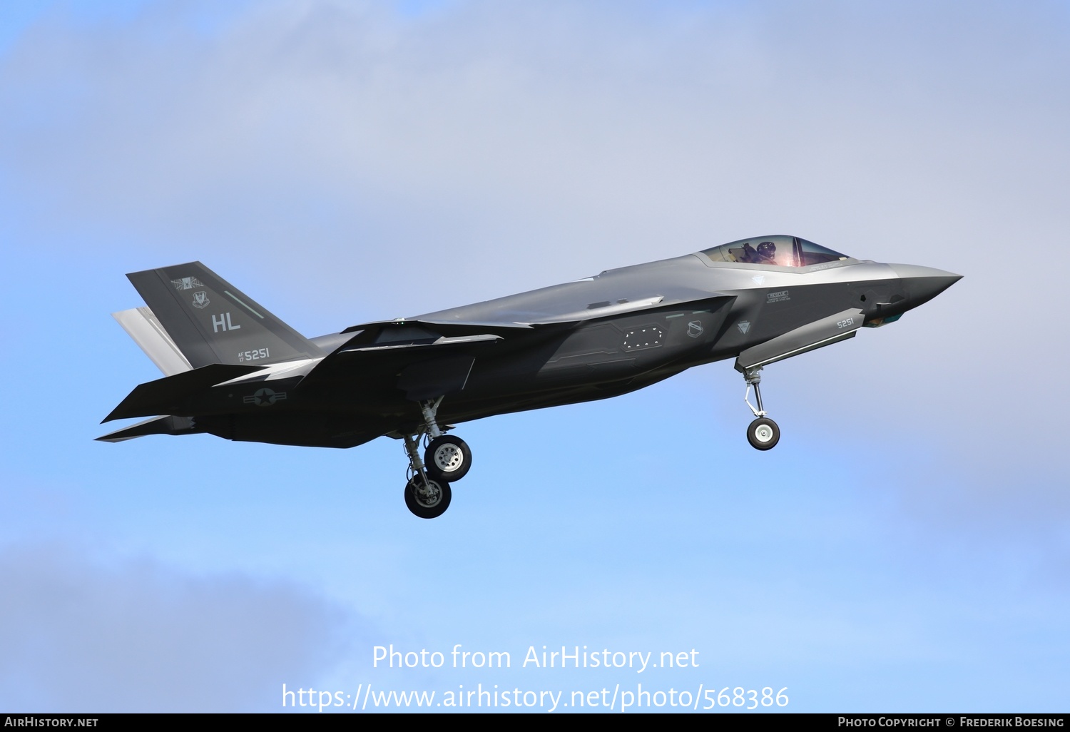 Aircraft Photo of 17-5251 | Lockheed Martin F-35A Lightning II | USA - Air Force | AirHistory.net #568386