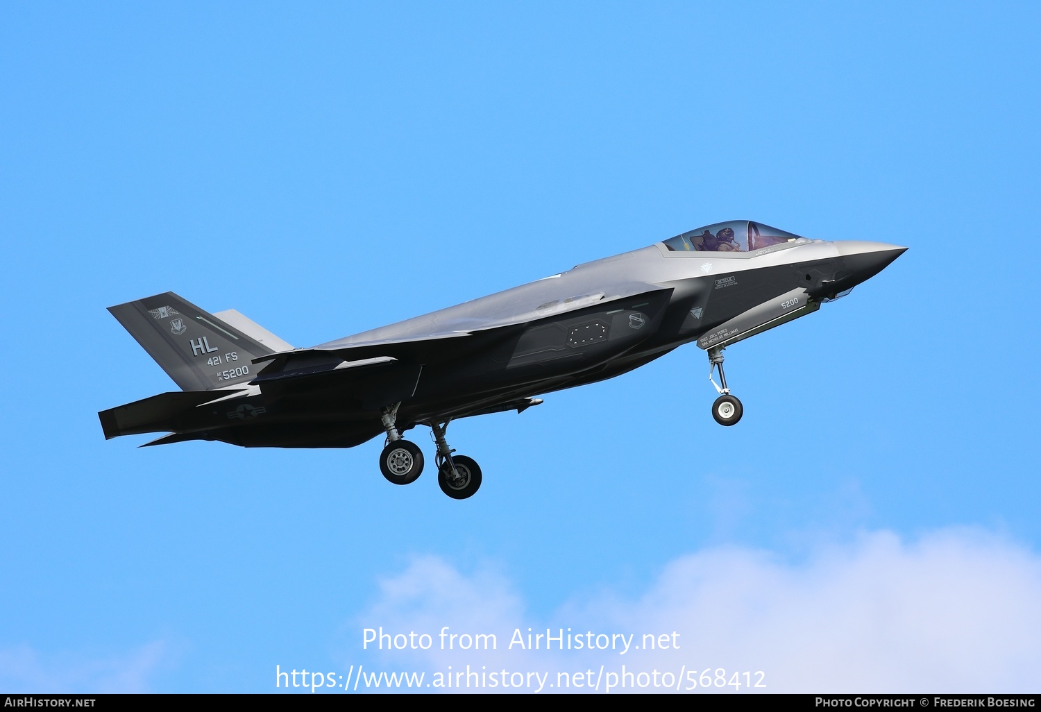 Aircraft Photo of 15-5200 | Lockheed Martin F-35A Lightning II | USA - Air Force | AirHistory.net #568412