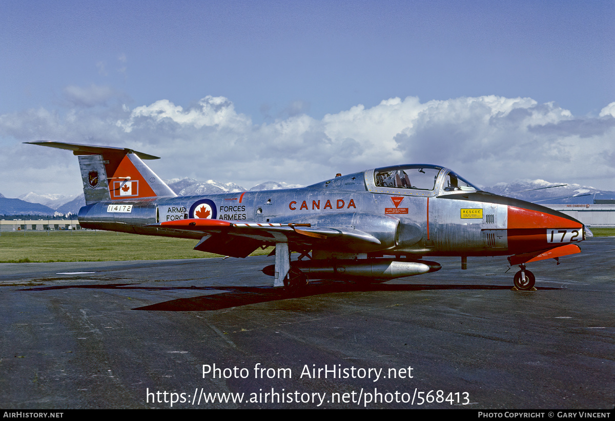 Aircraft Photo of 114172 | Canadair CT-114 Tutor (CL-41A) | Canada - Air Force | AirHistory.net #568413