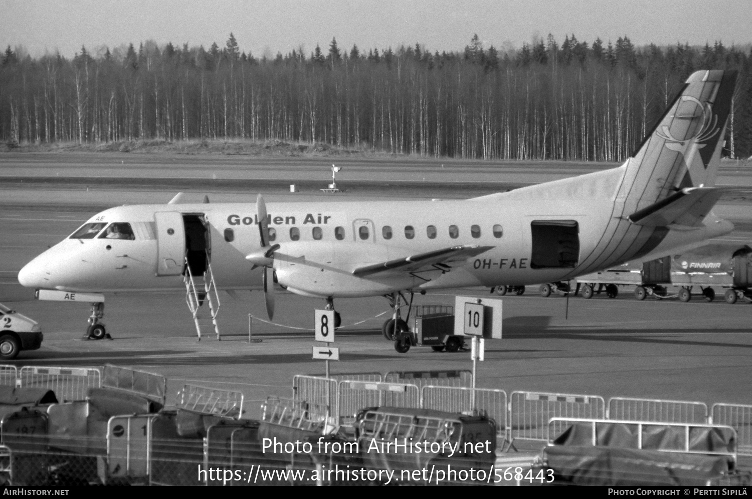 Aircraft Photo of OH-FAE | Saab 340A | Golden Air | AirHistory.net #568443