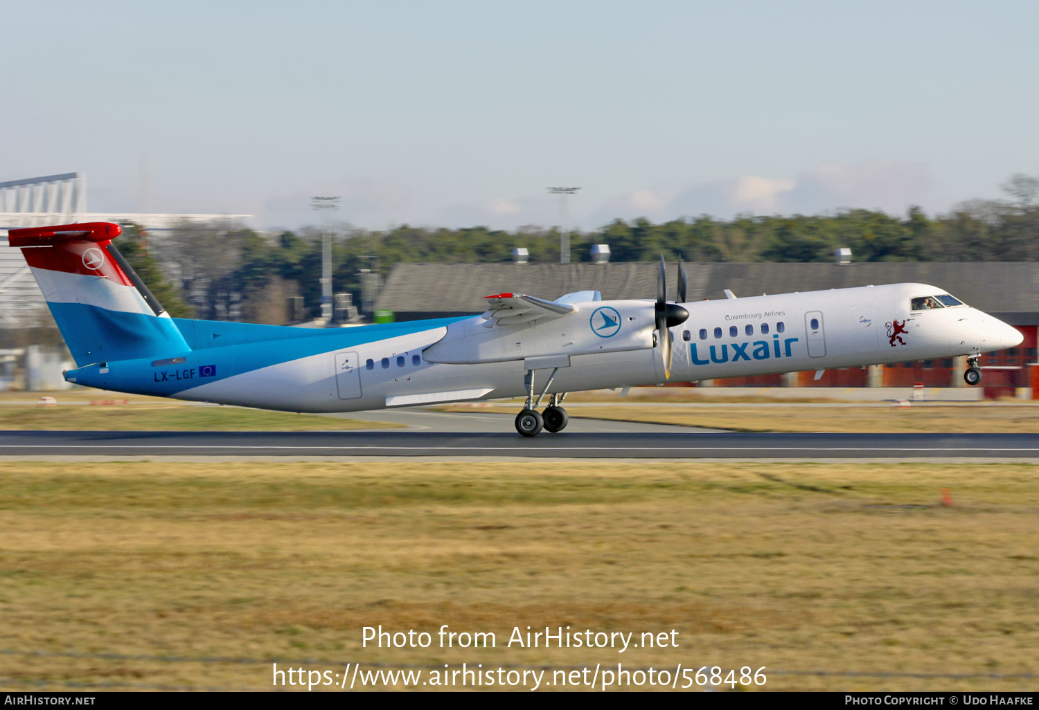 Aircraft Photo of LX-LGF | Bombardier DHC-8-402 Dash 8 | Luxair | AirHistory.net #568486