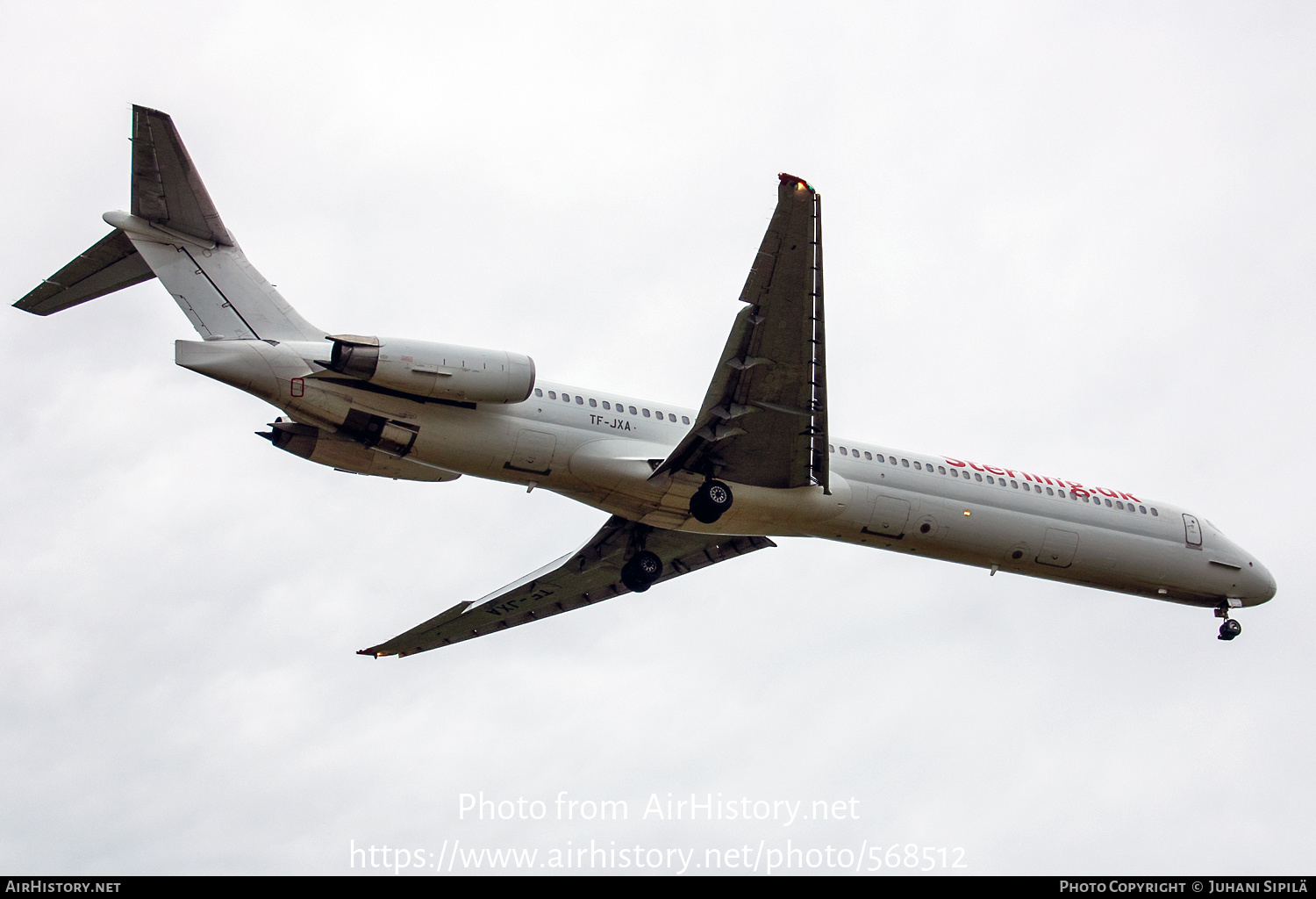 Aircraft Photo of TF-JXA | McDonnell Douglas MD-82 (DC-9-82) | Sterling Airlines | AirHistory.net #568512