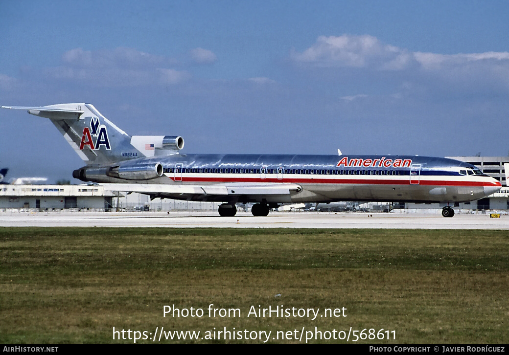 Aircraft Photo of N882AA | Boeing 727-223/Adv | American Airlines | AirHistory.net #568611