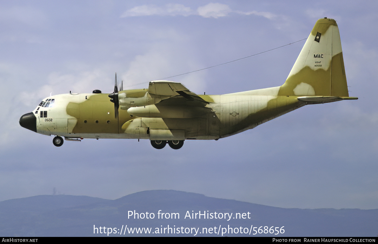 Aircraft Photo of 64-0502 / 40502 | Lockheed C-130E Hercules (L-382) | USA - Air Force | AirHistory.net #568656