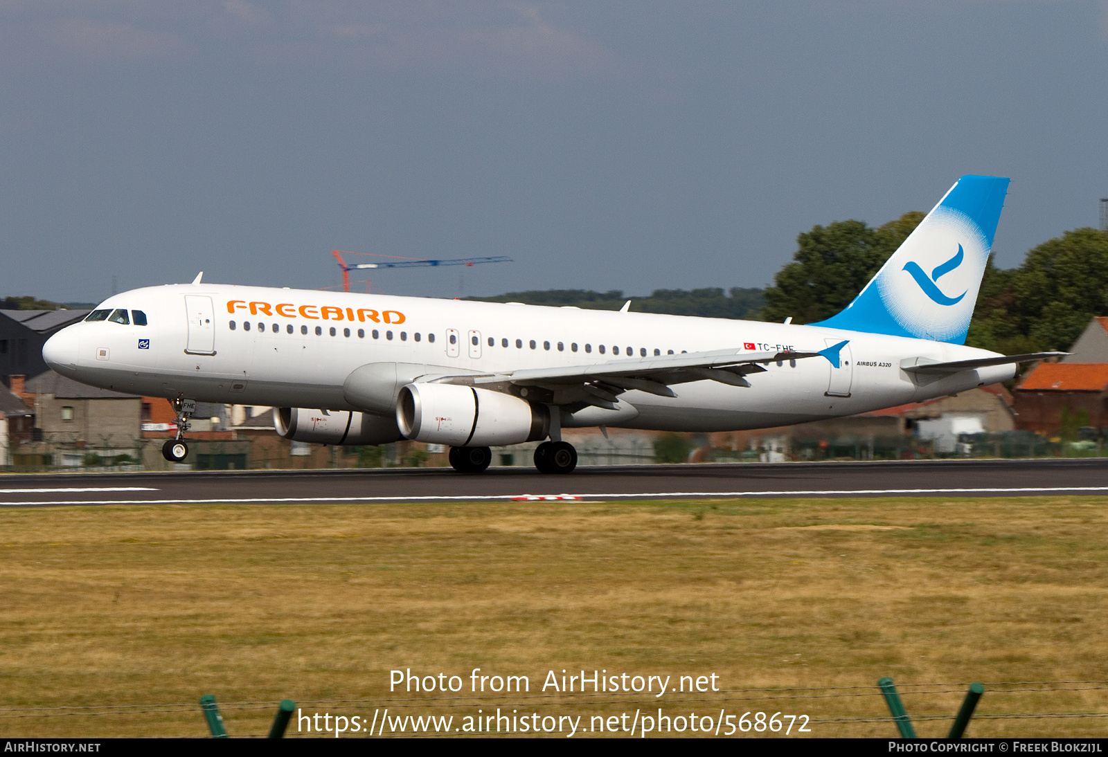 Aircraft Photo of TC-FHE | Airbus A320-232 | Freebird Airlines | AirHistory.net #568672