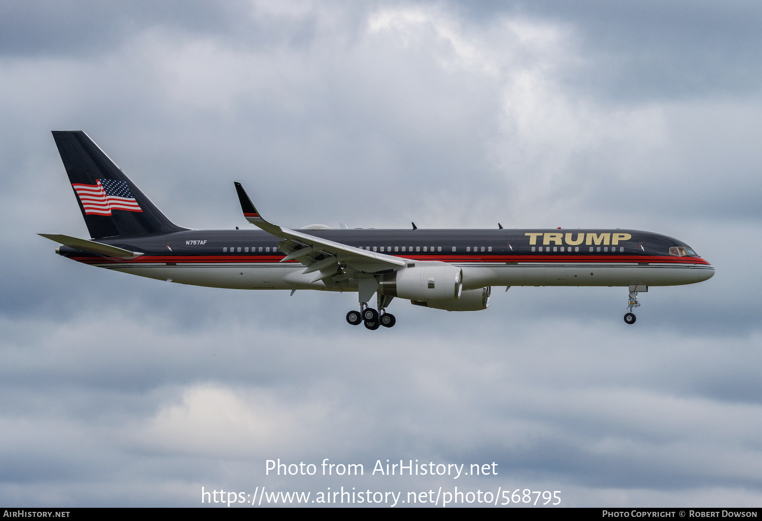 Aircraft Photo of N757AF | Boeing 757-2J4 | Trump | AirHistory.net #568795