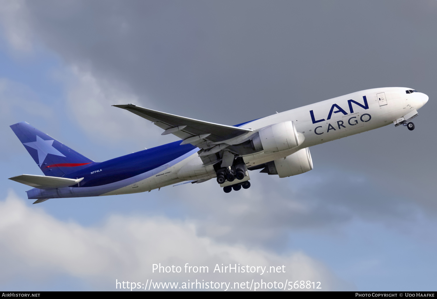 Aircraft Photo of N774LA | Boeing 777-F6N | LAN Cargo | AirHistory.net #568812