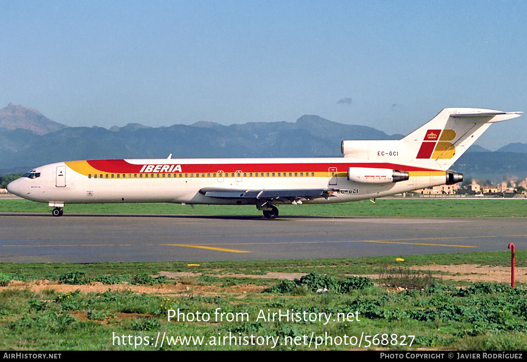 Aircraft Photo of EC-GCI | Boeing 727-256/Adv | Iberia | AirHistory.net #568827