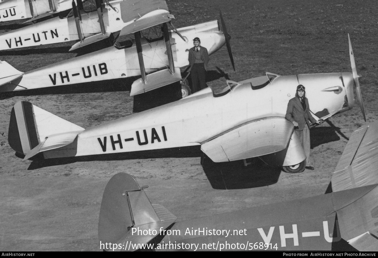 Aircraft Photo of VH-UAI | Miles M.2 Hawk | AirHistory.net #568914