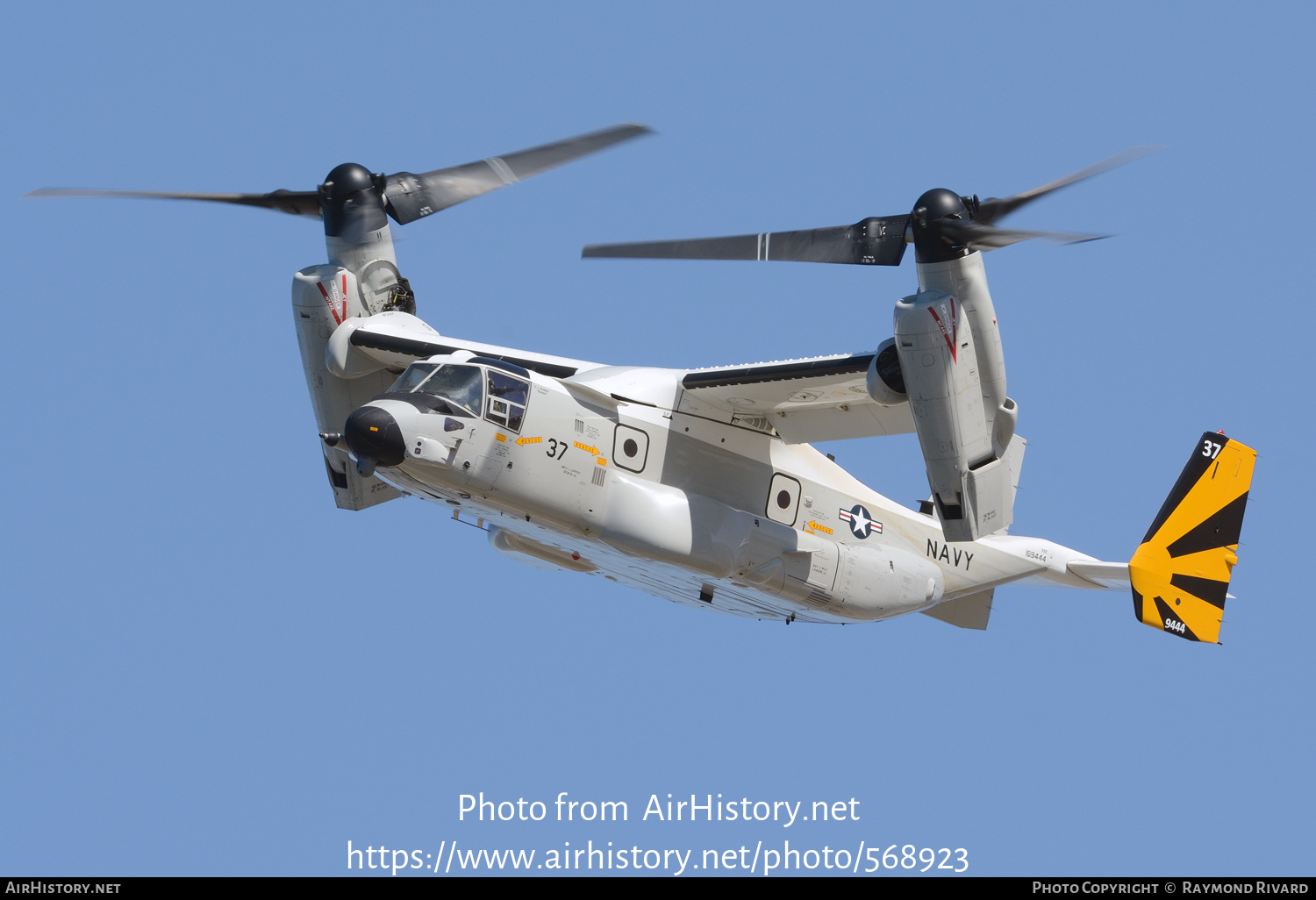 Aircraft Photo of 169444 | Bell-Boeing CMV-22B Osprey | USA - Navy | AirHistory.net #568923