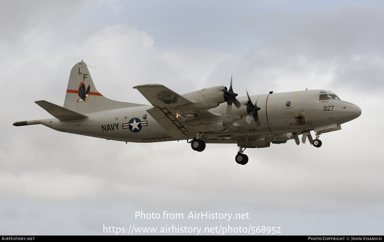 Aircraft Photo of 158927 | Lockheed P-3C Orion | USA - Navy | AirHistory.net #568952