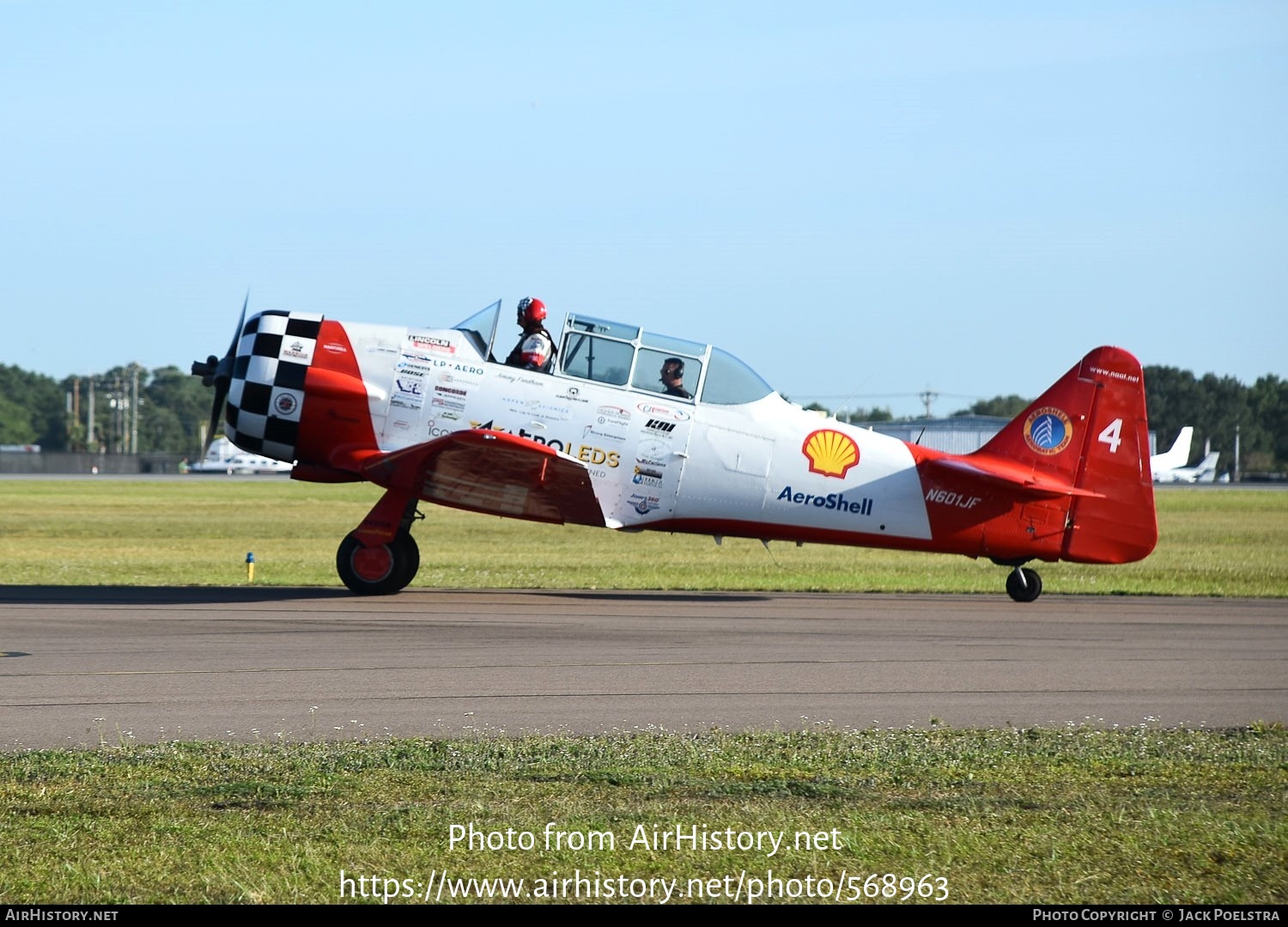 Aircraft Photo of N601JF | North American AT-6C Harvard IIA | Aeroshell Aerobatic Team | AirHistory.net #568963