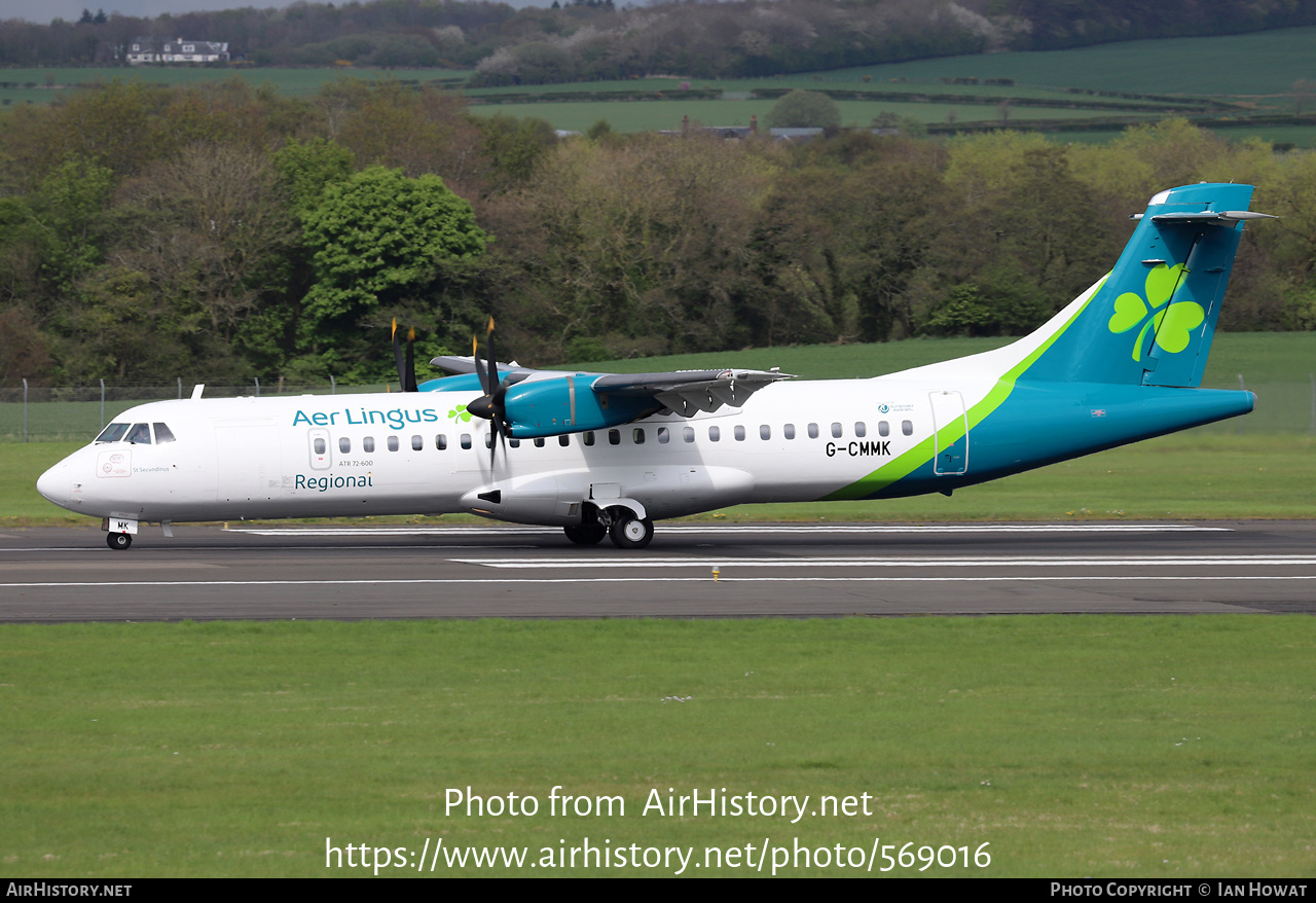 Aircraft Photo of G-CMMK | ATR ATR-72-600 (ATR-72-212A) | Aer Lingus Regional | AirHistory.net #569016