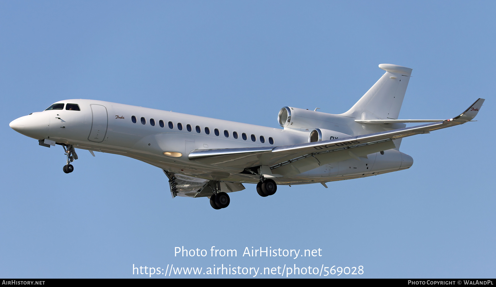 Aircraft Photo of OY-DBS | Dassault Falcon 8X | Danfoss | AirHistory.net #569028