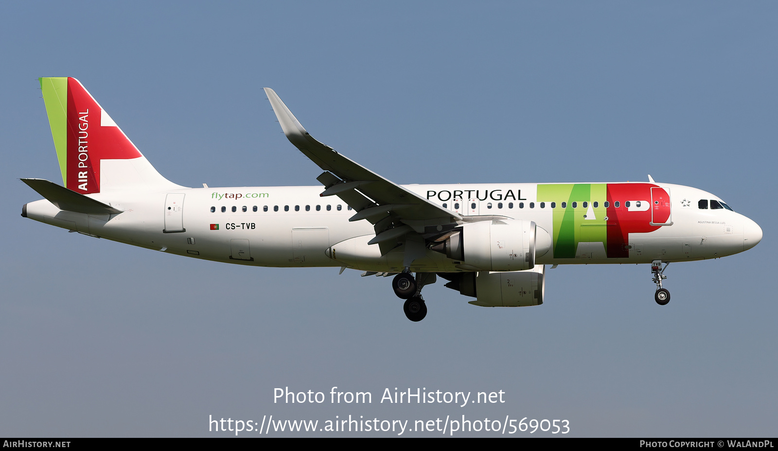 Aircraft Photo of CS-TVB | Airbus A320-251N | TAP Air Portugal | AirHistory.net #569053