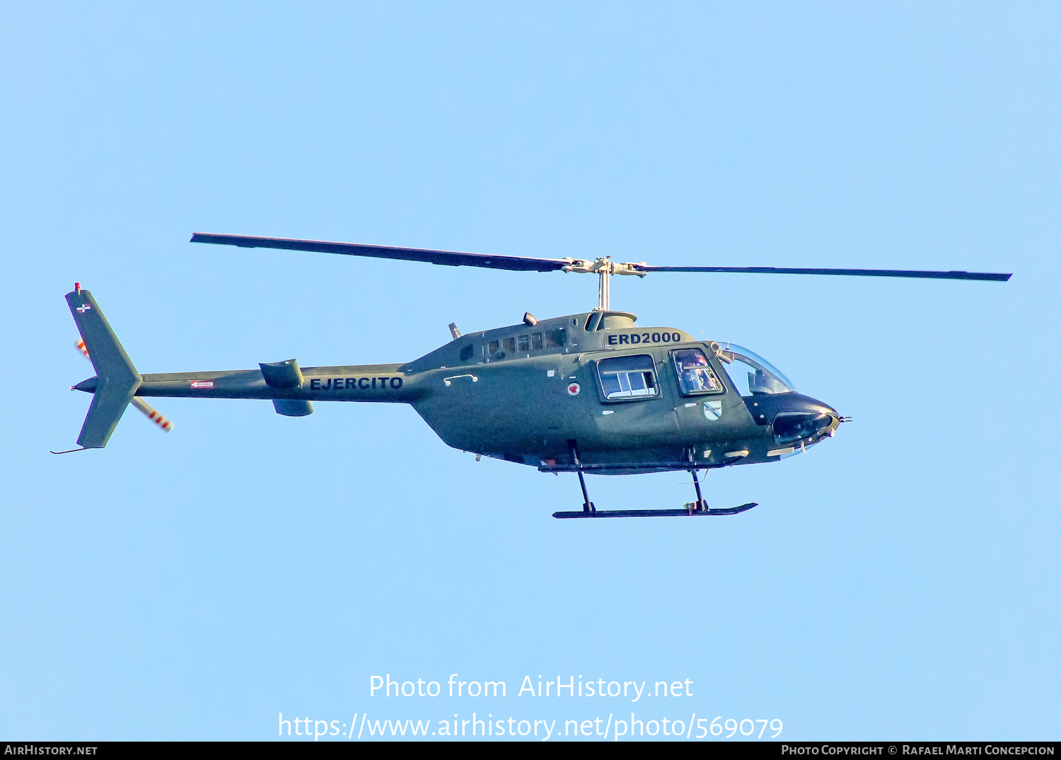 Aircraft Photo of 2000 / ERD2000 | Bell TH-67A Creek (TH-206) | Dominican Republic - Army | AirHistory.net #569079