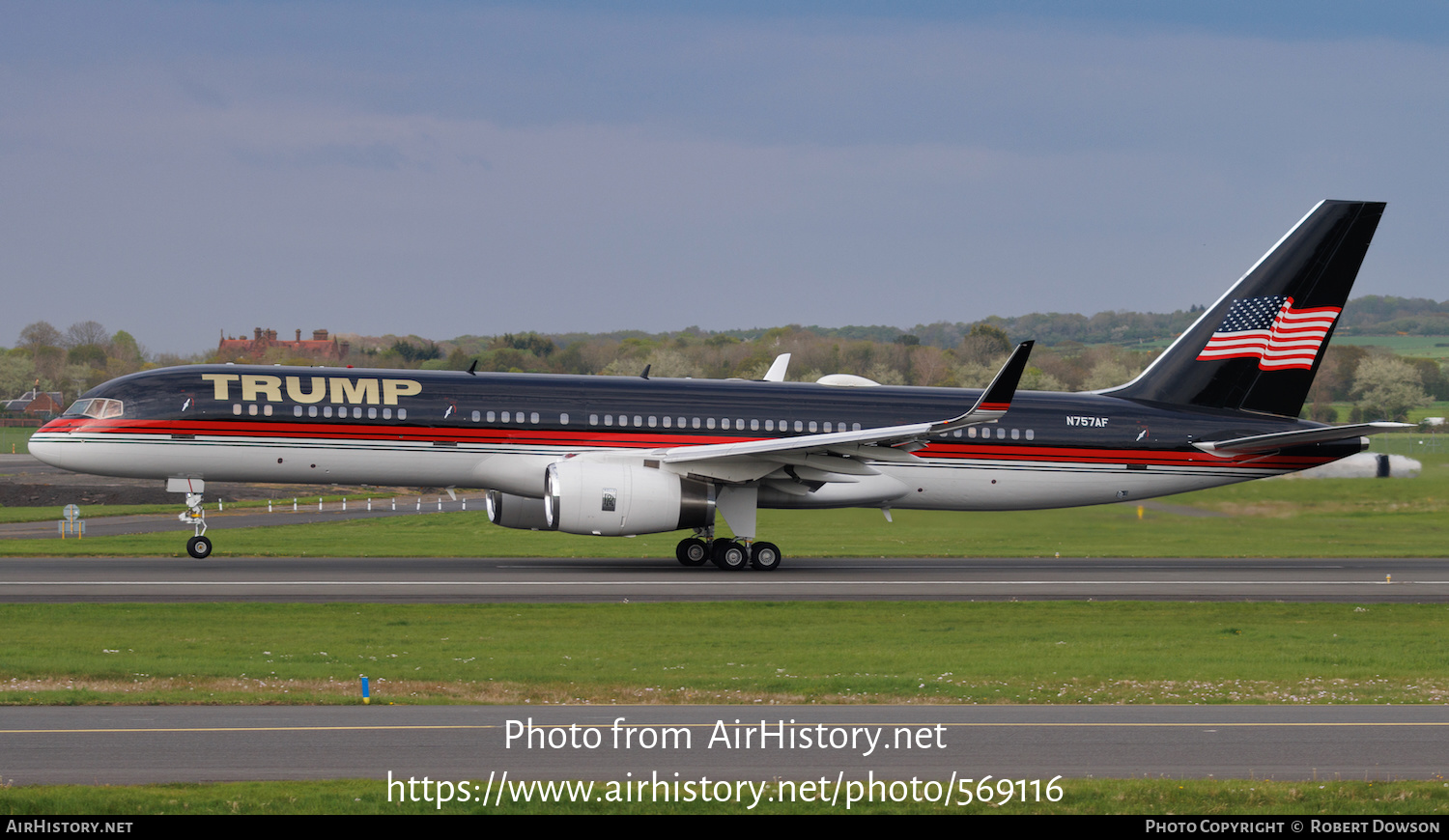 Aircraft Photo of N757AF | Boeing 757-2J4 | Trump | AirHistory.net #569116