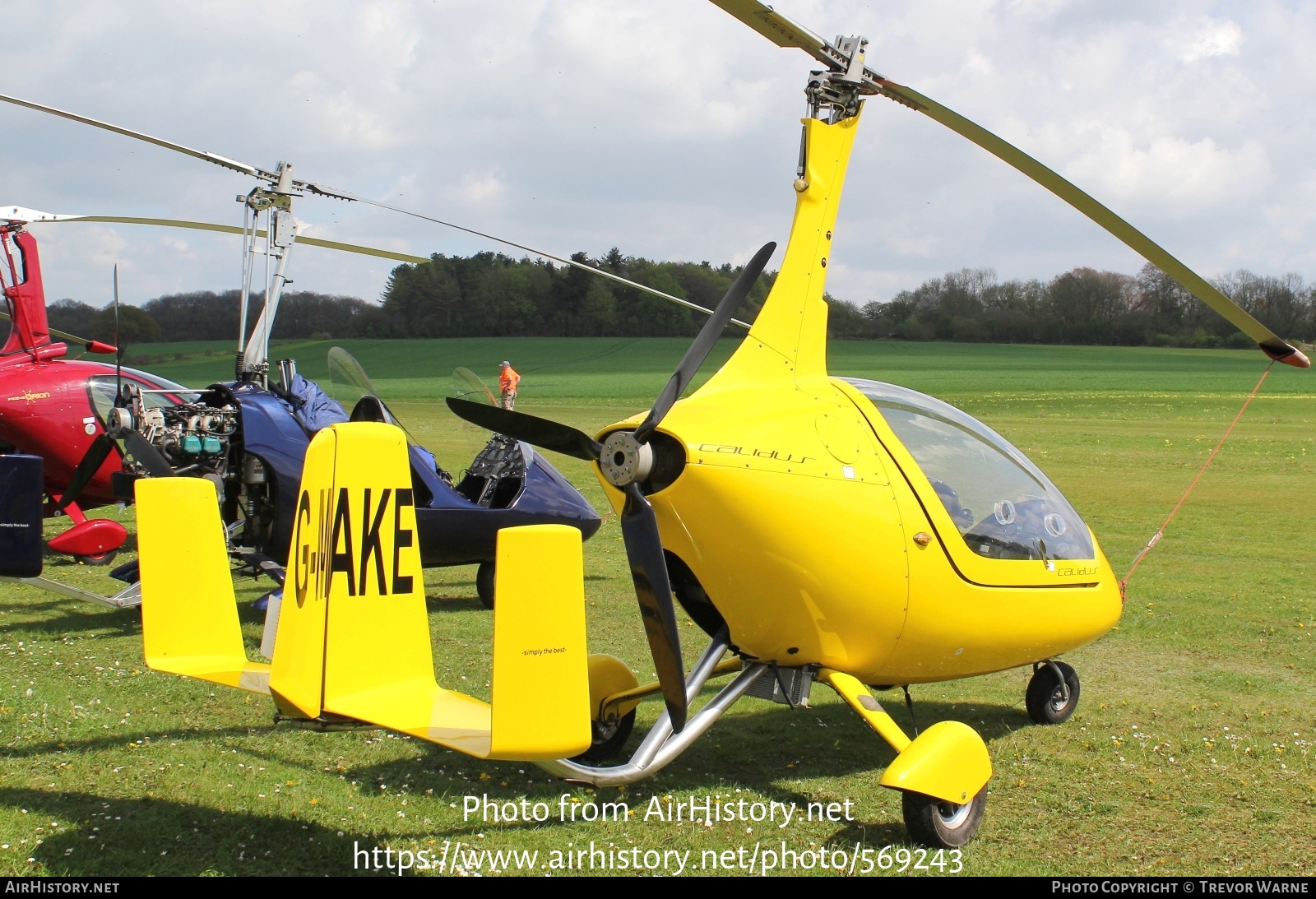 Aircraft Photo of G-MAKE | RotorSport UK Calidus | AirHistory.net #569243