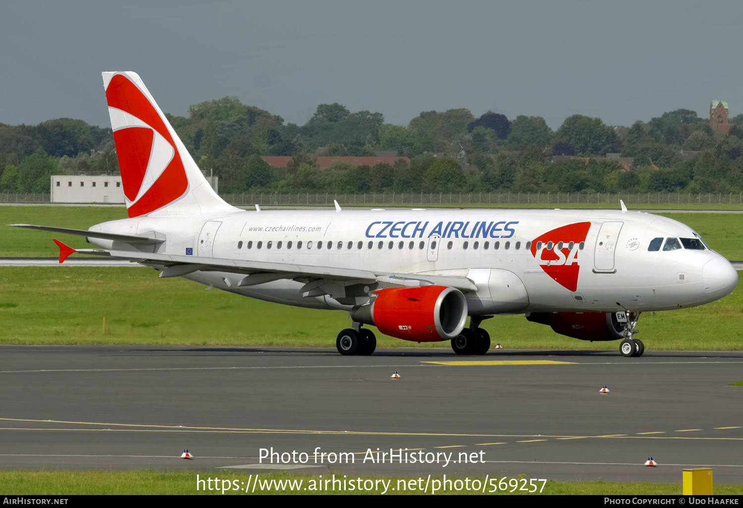 Aircraft Photo of OK-NEM | Airbus A319-112 | ČSA - Czech Airlines | AirHistory.net #569257