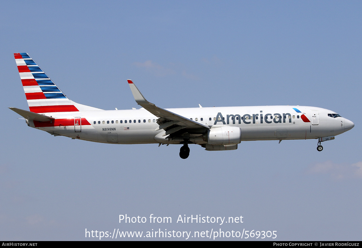 Aircraft Photo of N898NN | Boeing 737-823 | American Airlines | AirHistory.net #569305