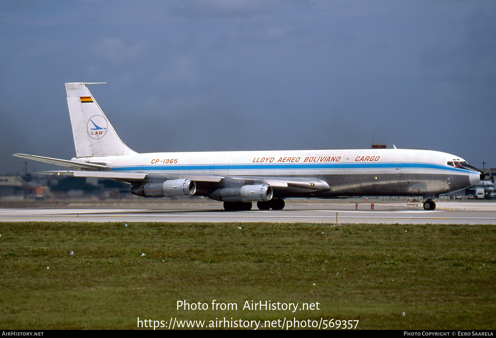 Aircraft Photo of CP-1365 | Boeing 707-323C | Lloyd Aereo Boliviano - LAB | AirHistory.net #569357