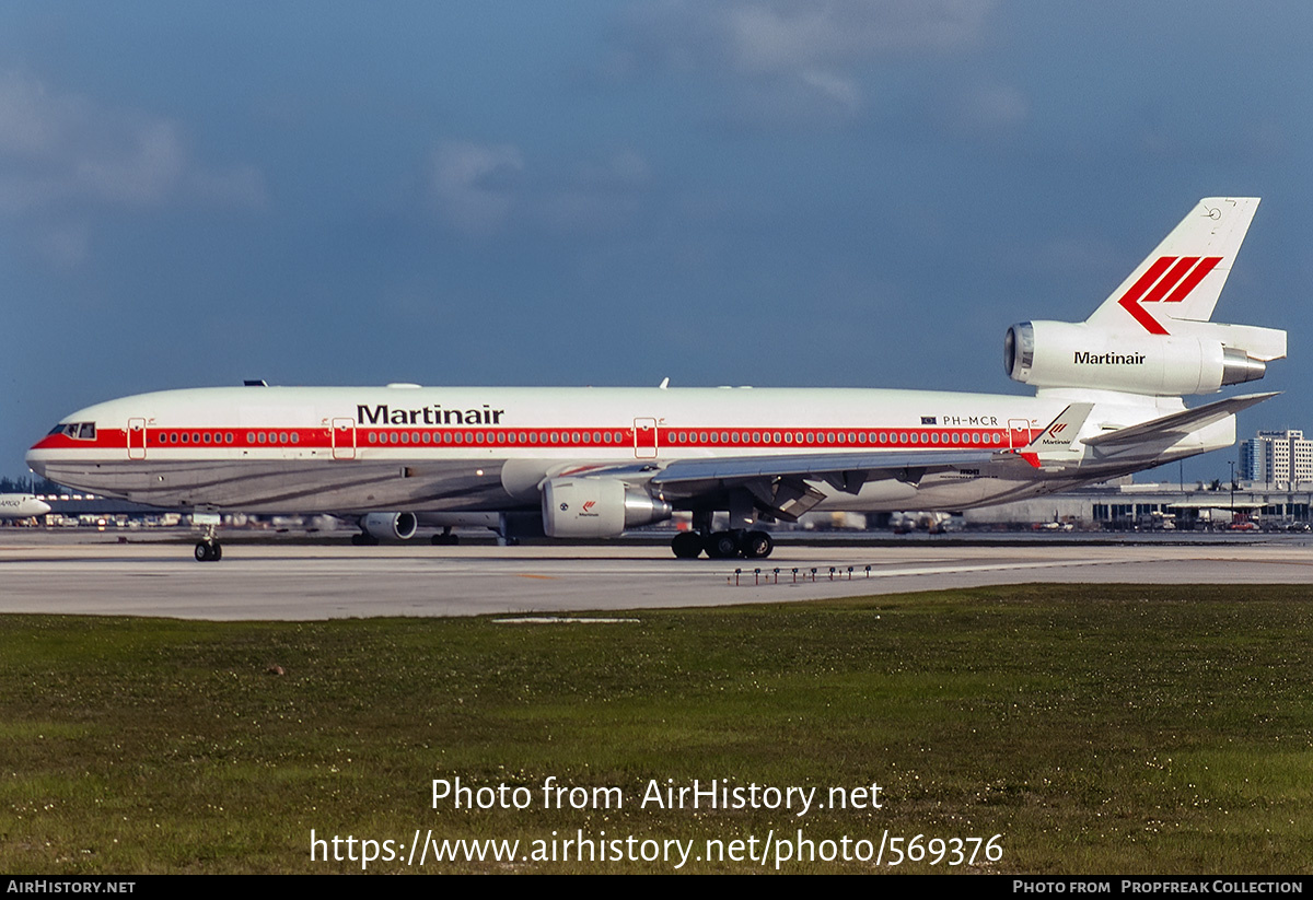 Aircraft Photo of PH-MCR | McDonnell Douglas MD-11CF | Martinair | AirHistory.net #569376