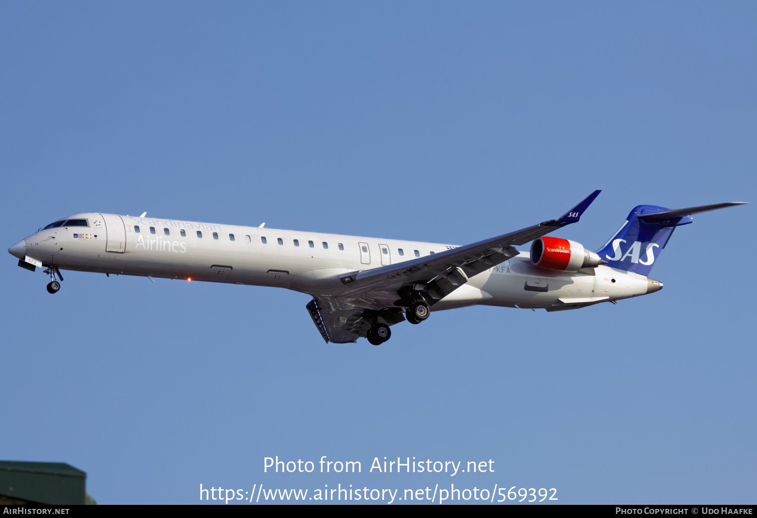 Aircraft Photo of OY-KFA | Bombardier CRJ-900ER NG (CL-600-2D24) | Scandinavian Airlines - SAS | AirHistory.net #569392