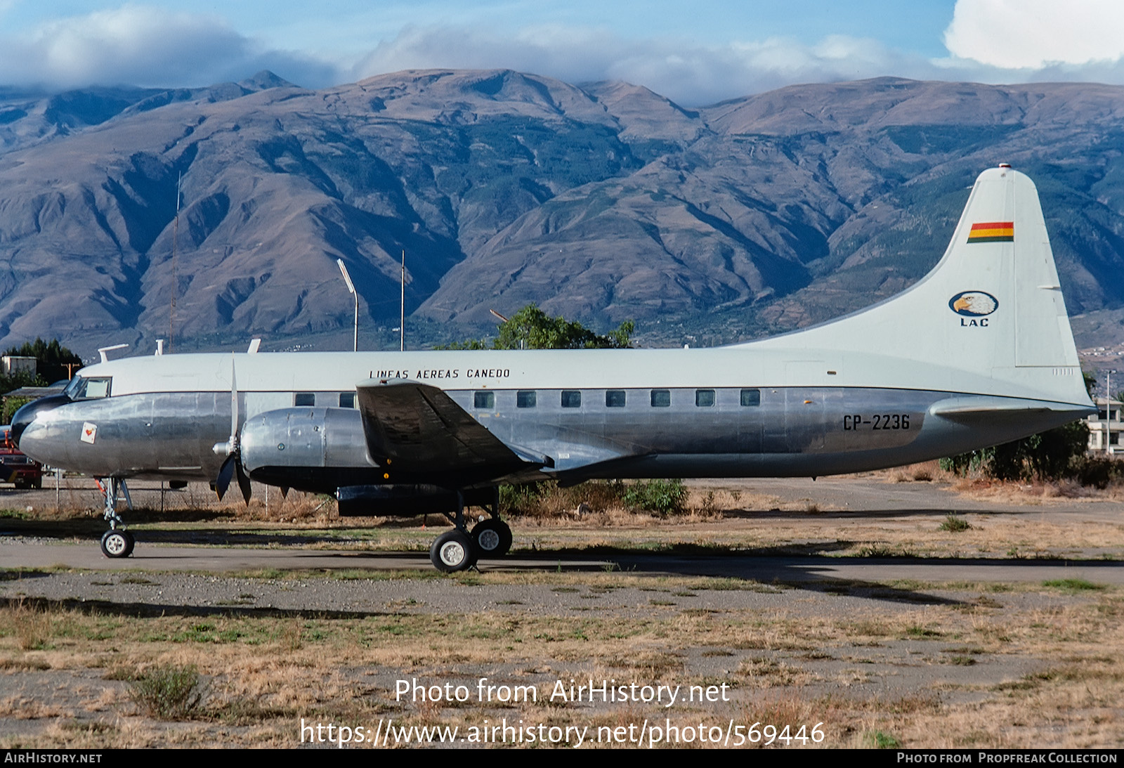 Aircraft Photo of CP-2236 | Convair C-131D | Líneas Aéreas Canedo - LAC | AirHistory.net #569446