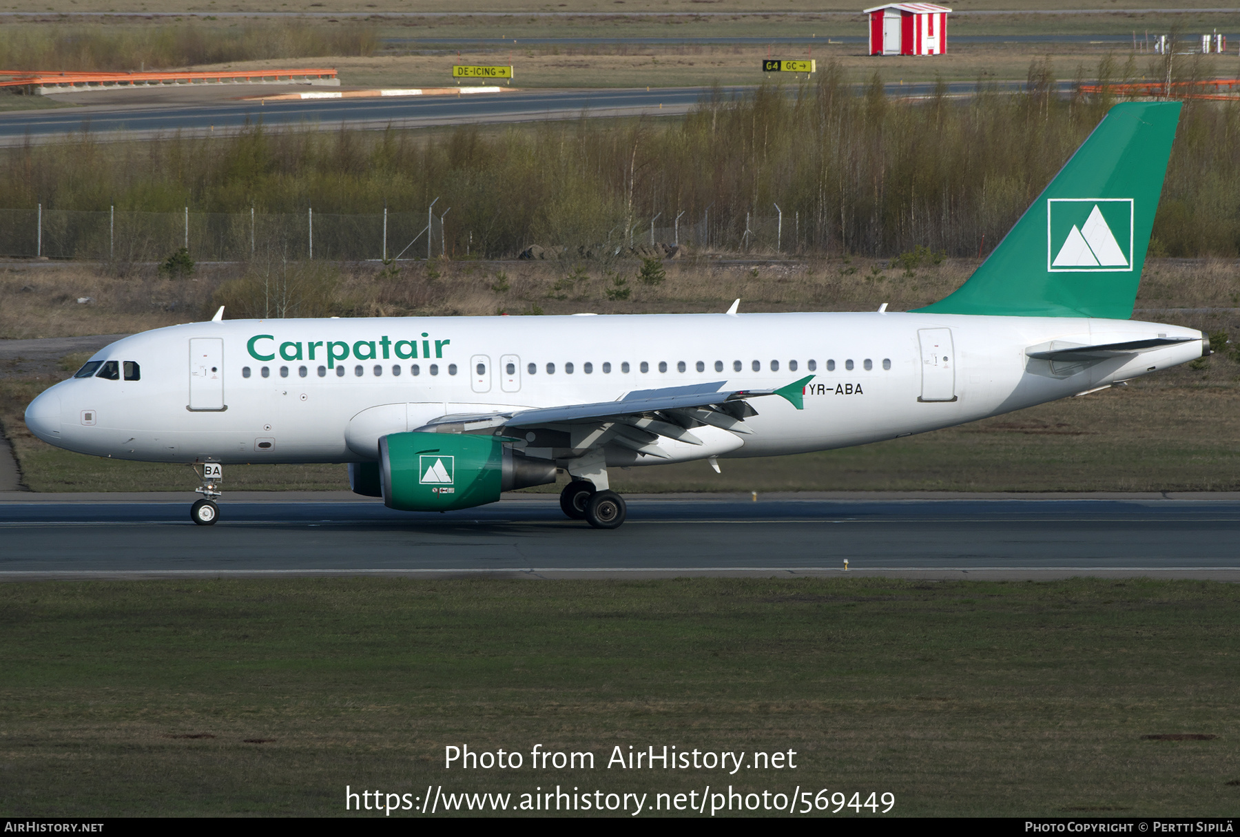 Aircraft Photo of YR-ABA | Airbus A319-111 | Carpatair | AirHistory.net #569449