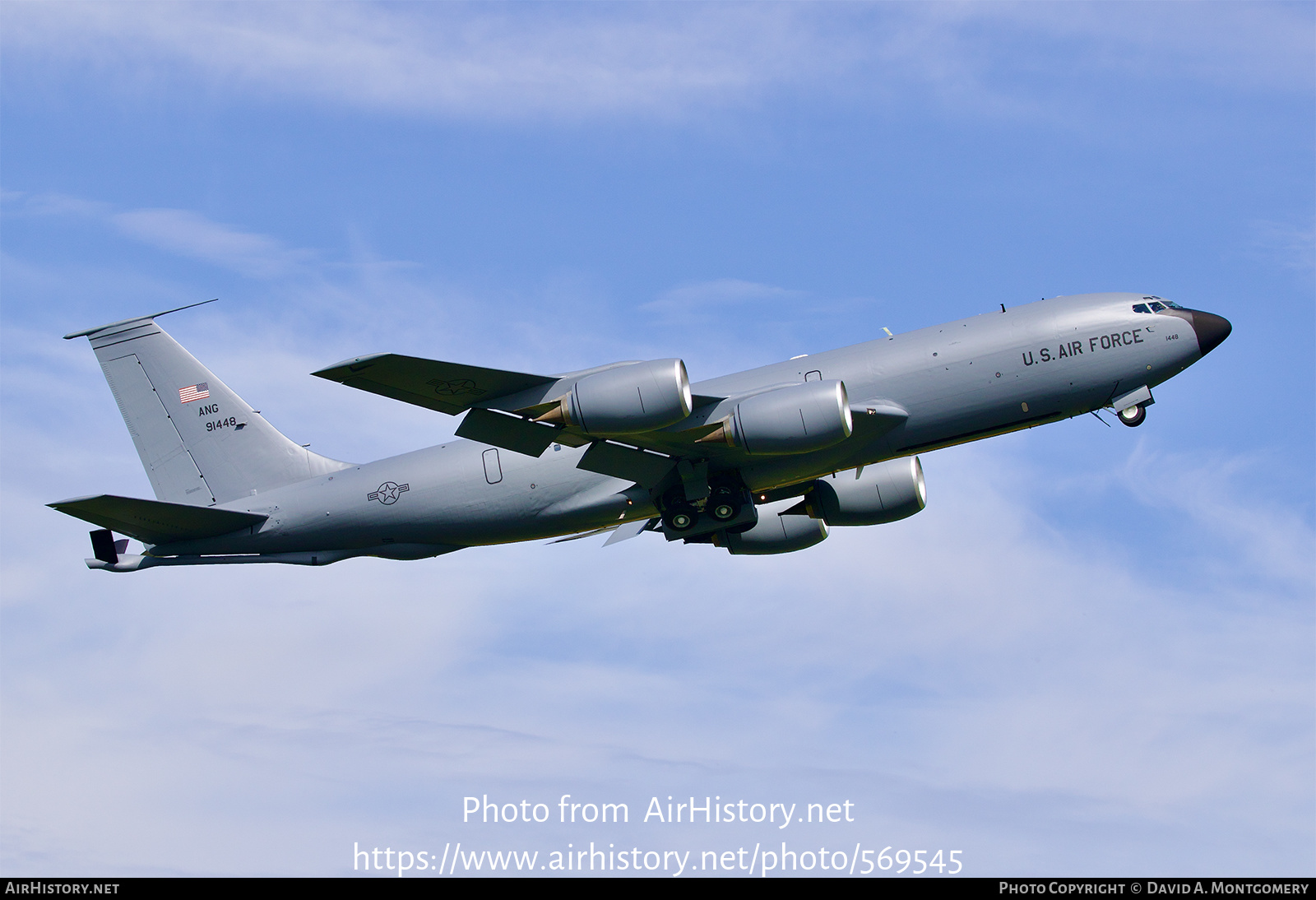 Aircraft Photo of 59-1448 / 91448 | Boeing KC-135E Stratotanker | USA - Air Force | AirHistory.net #569545