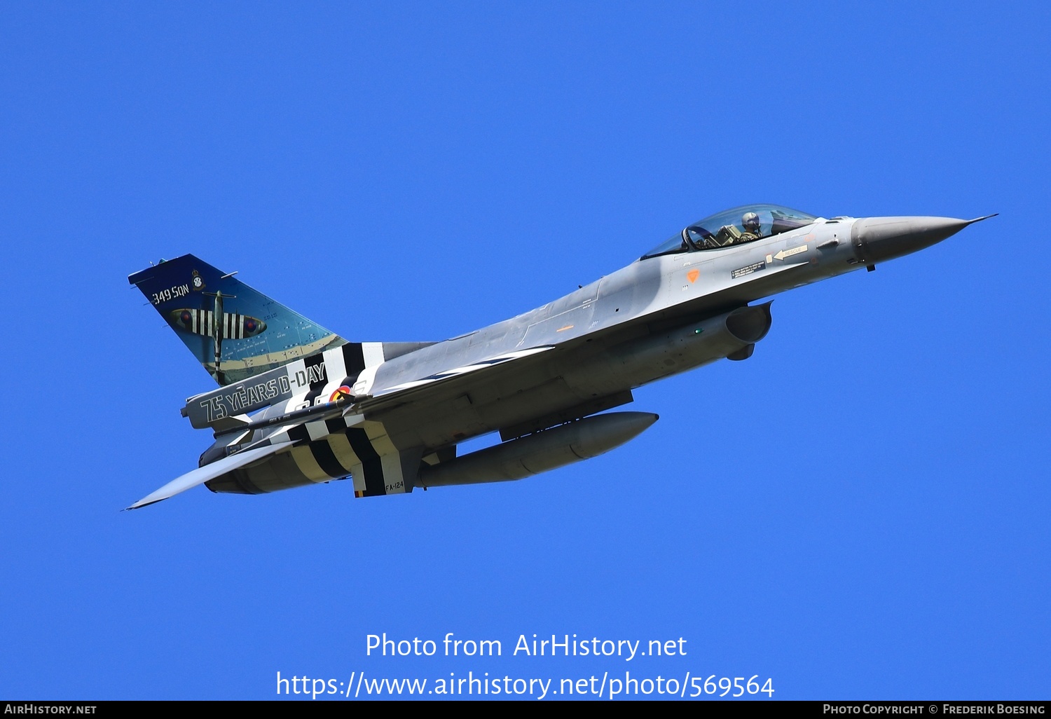 Aircraft Photo of FA-124 | General Dynamics F-16AM Fighting Falcon | Belgium - Air Force | AirHistory.net #569564