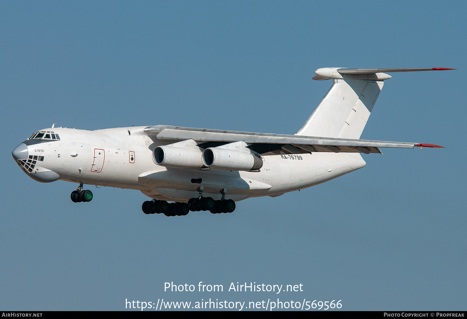 Aircraft Photo of RA-76799 | Ilyushin Il-76TD | AirHistory.net #569566