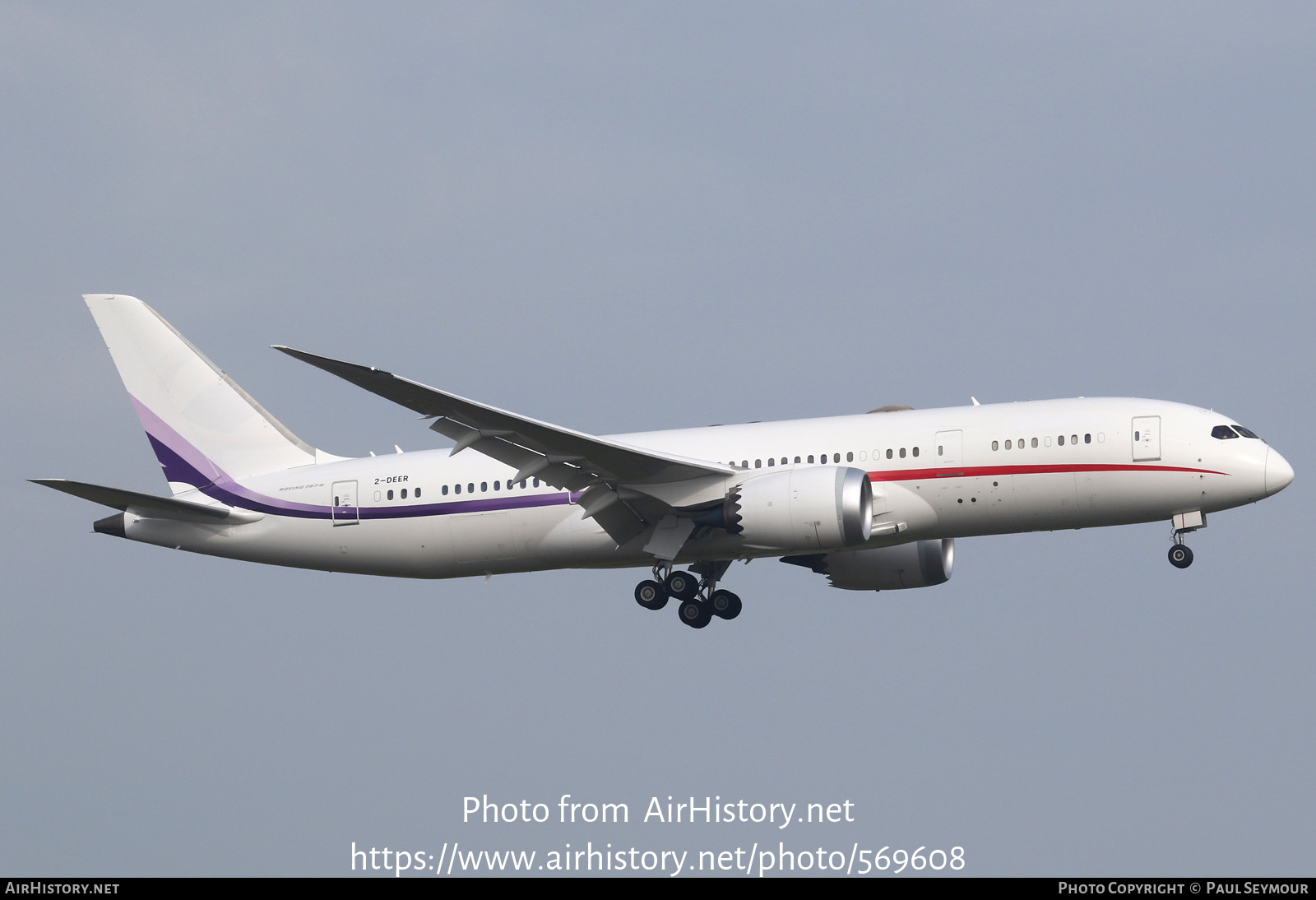 Aircraft Photo of 2-DEER | Boeing 787-8 BBJ | Deer Jet | AirHistory.net #569608