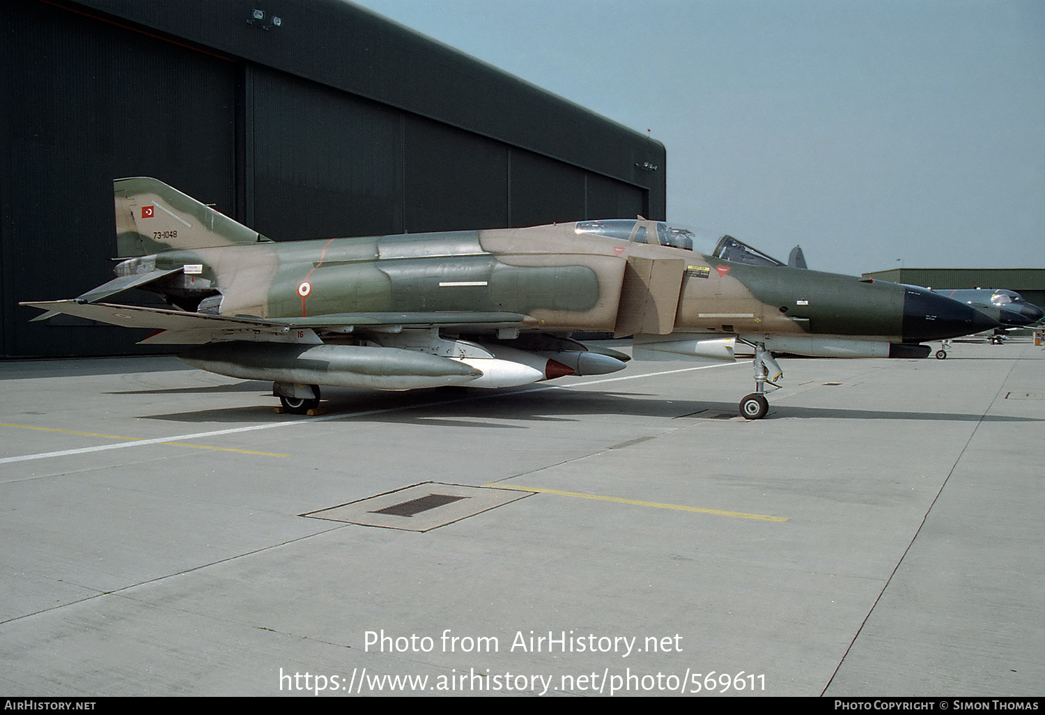 Aircraft Photo of 73-1048 | McDonnell Douglas F-4E Phantom II | Turkey - Air Force | AirHistory.net #569611