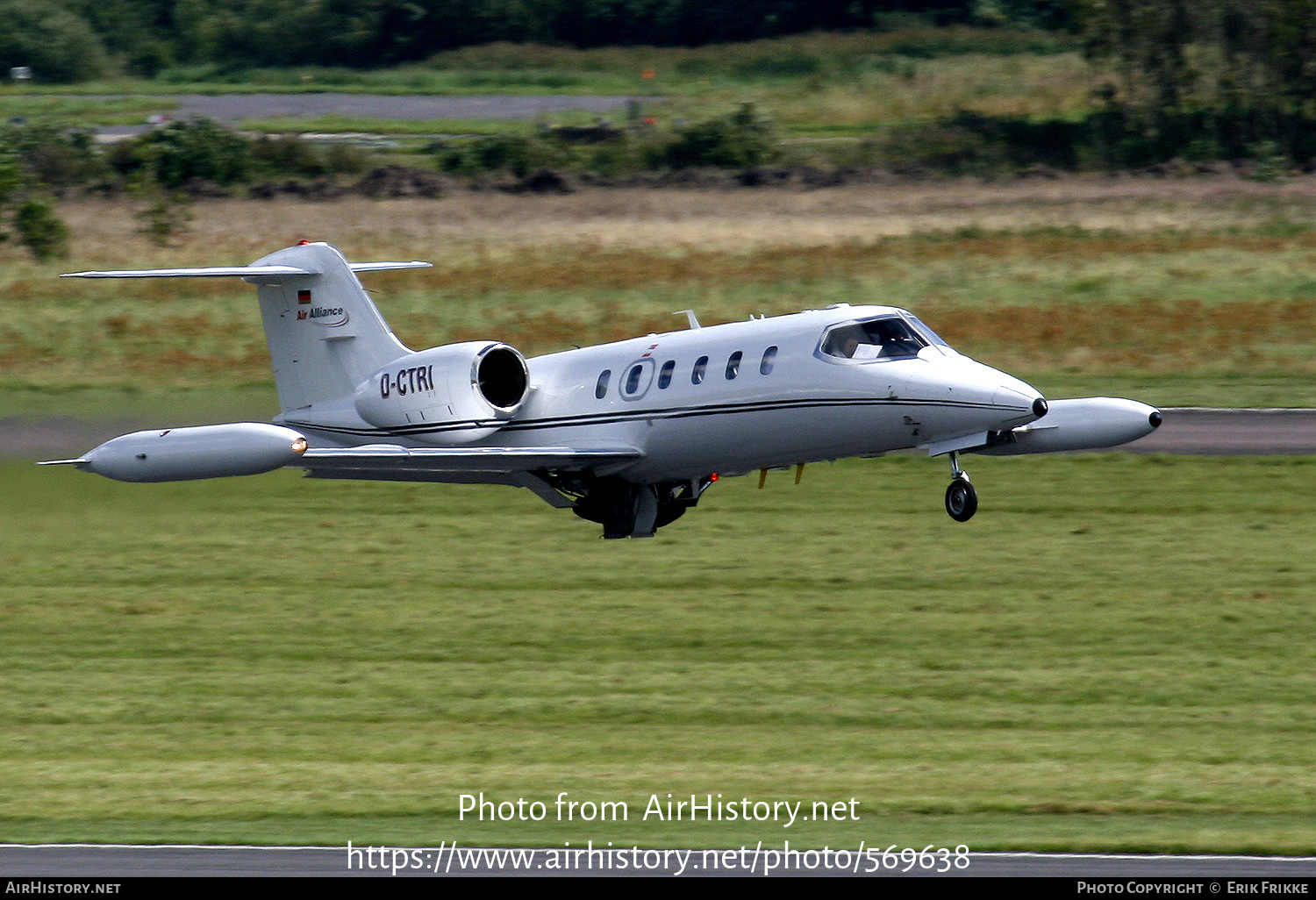 Aircraft Photo of D-CTRI | Gates Learjet 35A | Air Alliance | AirHistory.net #569638