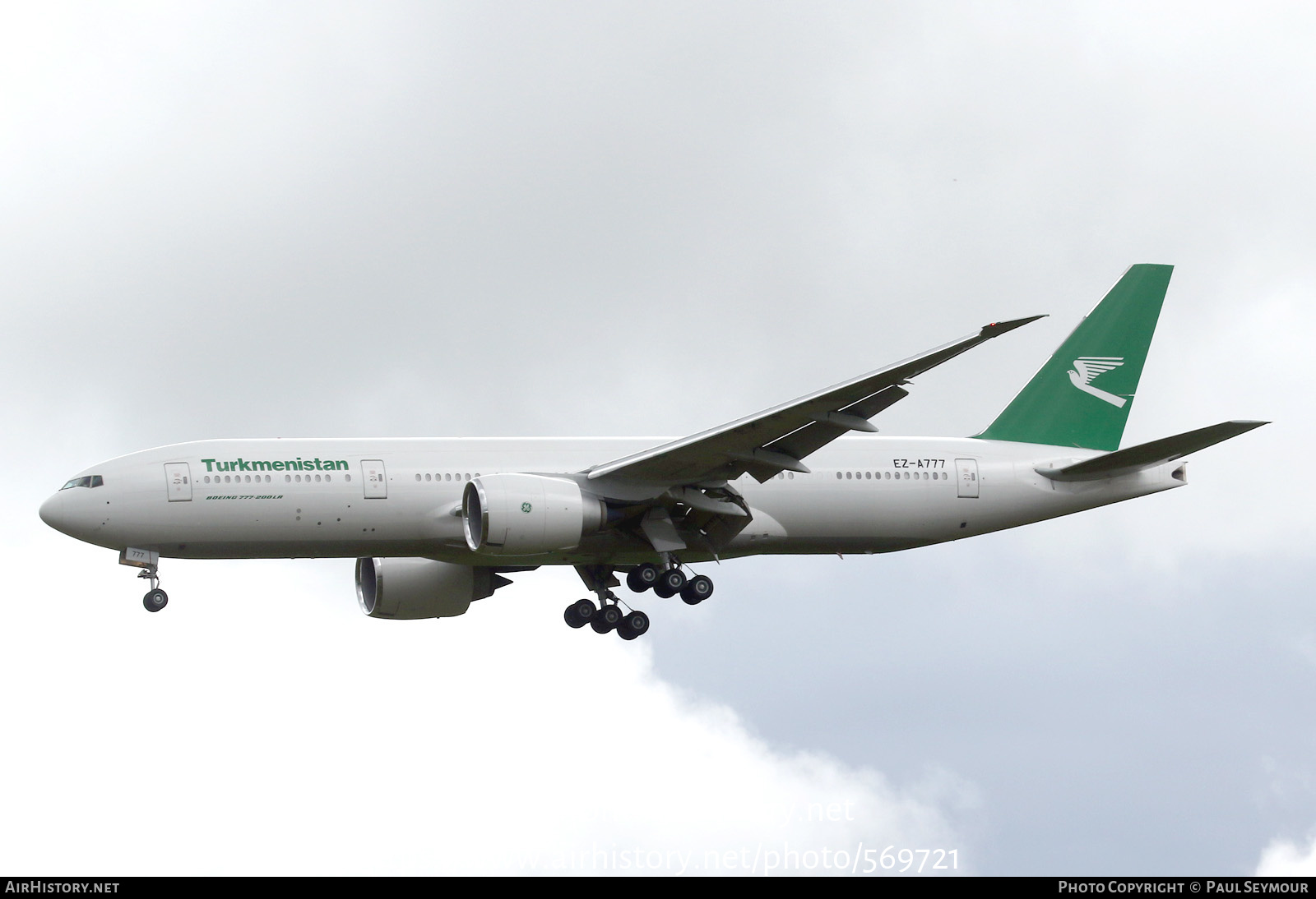 Aircraft Photo of EZ-A777 | Boeing 777-22K/LR | Turkmenistan Airlines | AirHistory.net #569721