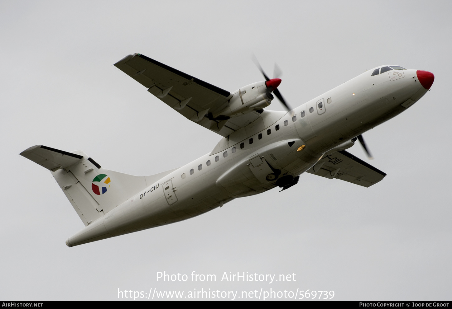 Aircraft Photo of OY-CIU | ATR ATR-42-300 | Danish Air Transport - DAT | AirHistory.net #569739