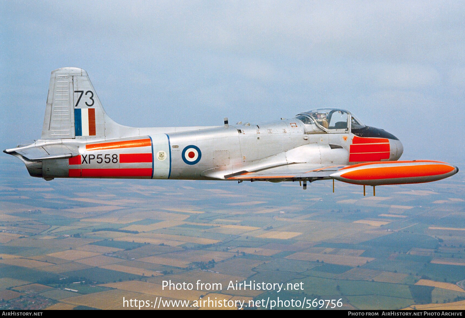 Aircraft Photo of XP558 | BAC 84 Jet Provost T4 | UK - Air Force | AirHistory.net #569756