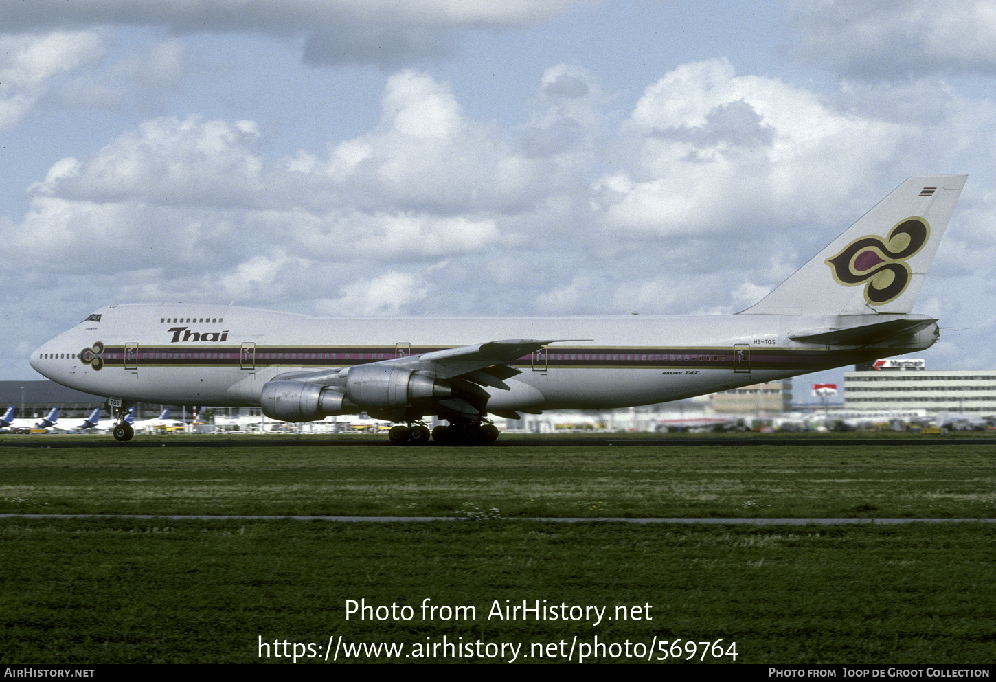 Aircraft Photo of HS-TGS | Boeing 747-2D7B | Thai Airways International | AirHistory.net #569764