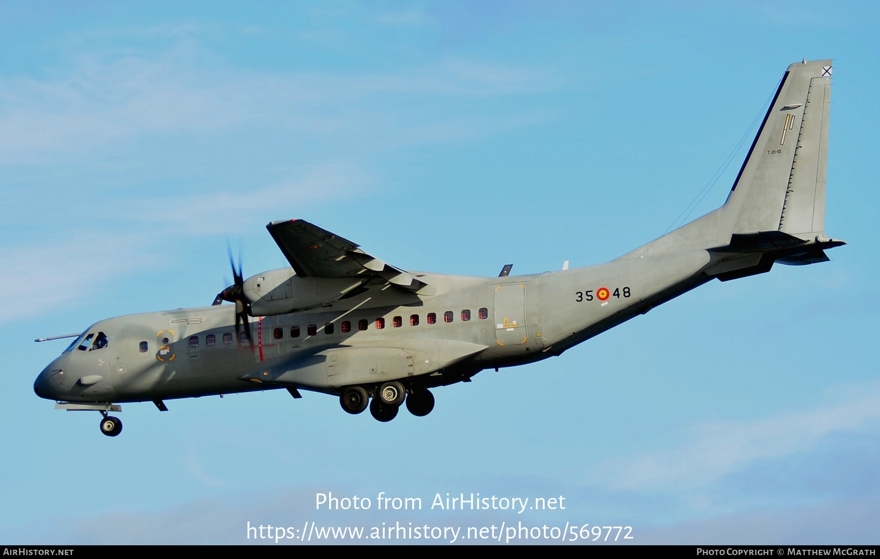 Aircraft Photo of T.21-10 | CASA C295M | Spain - Air Force | AirHistory.net #569772