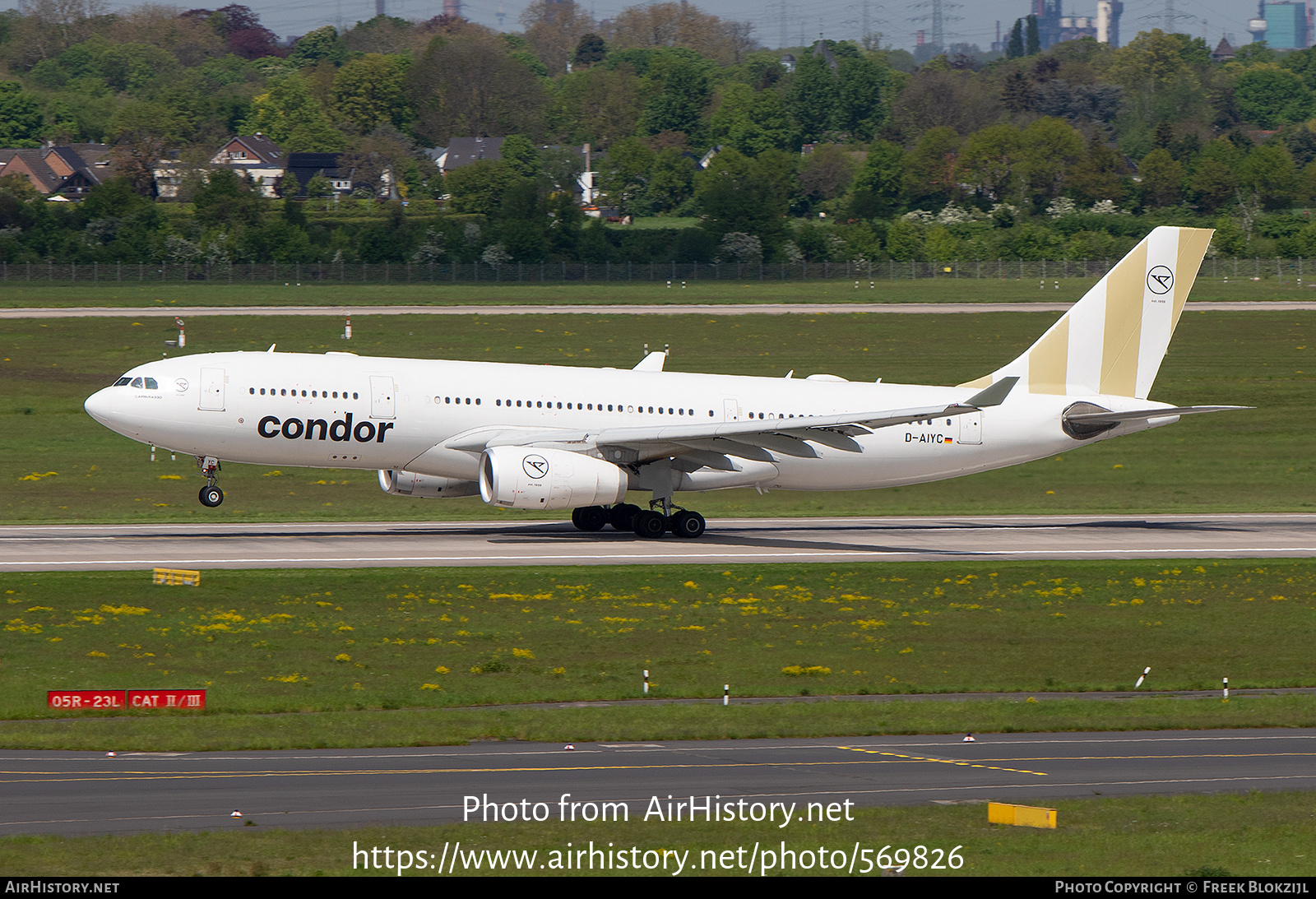 Aircraft Photo of D-AIYC | Airbus A330-243 | Condor Flugdienst | AirHistory.net #569826