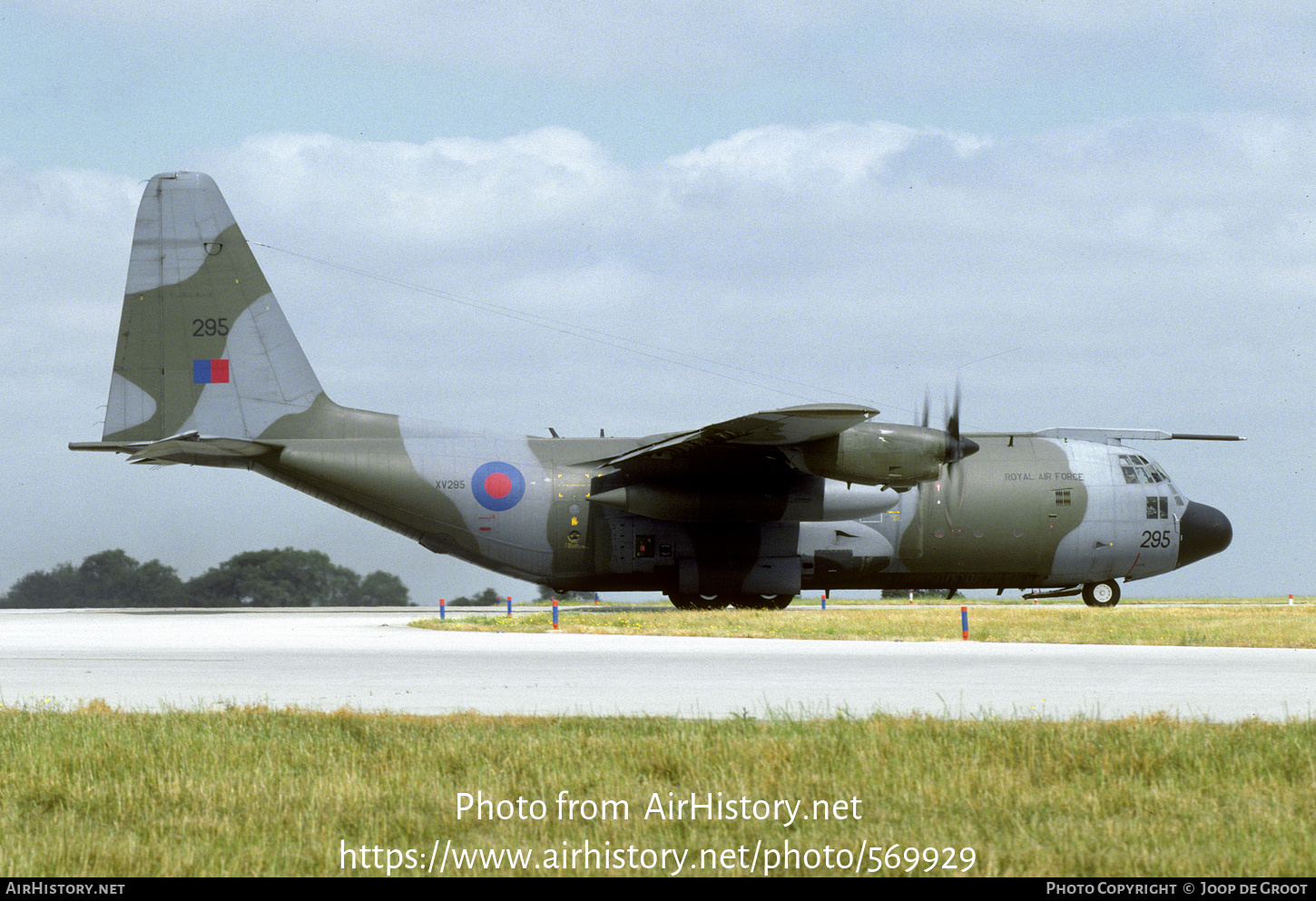 Aircraft Photo of XV295 | Lockheed C-130K Hercules C1 (L-382) | UK - Air Force | AirHistory.net #569929