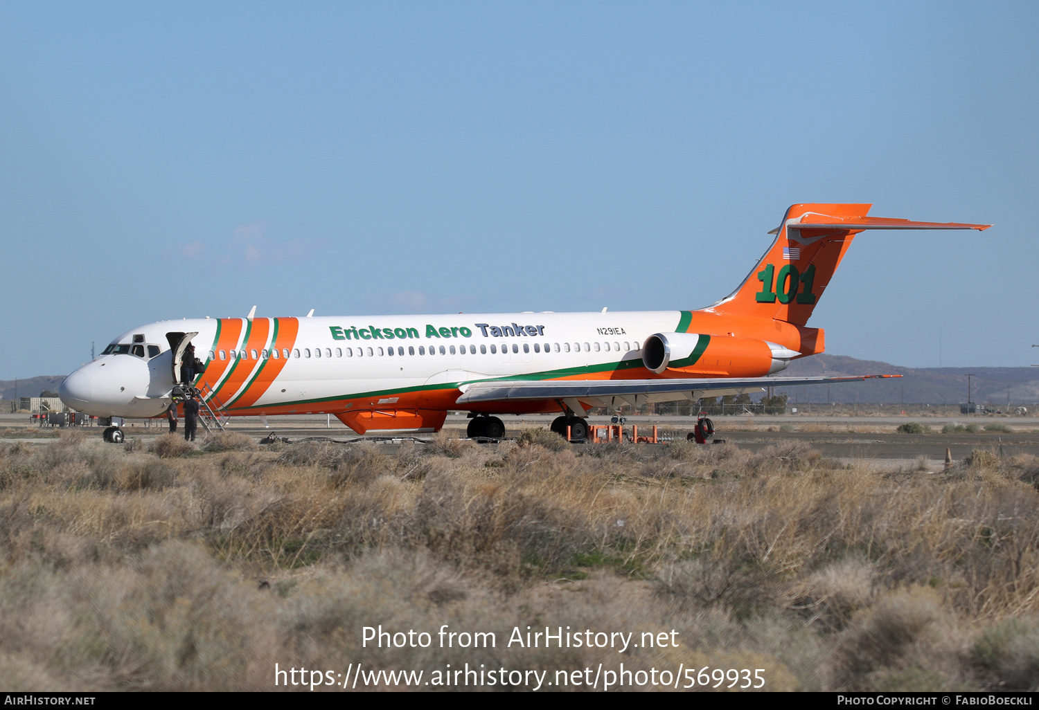 Aircraft Photo of N291EA | McDonnell Douglas MD-87/AT (DC-9-87) | Erickson Aero Tanker | AirHistory.net #569935