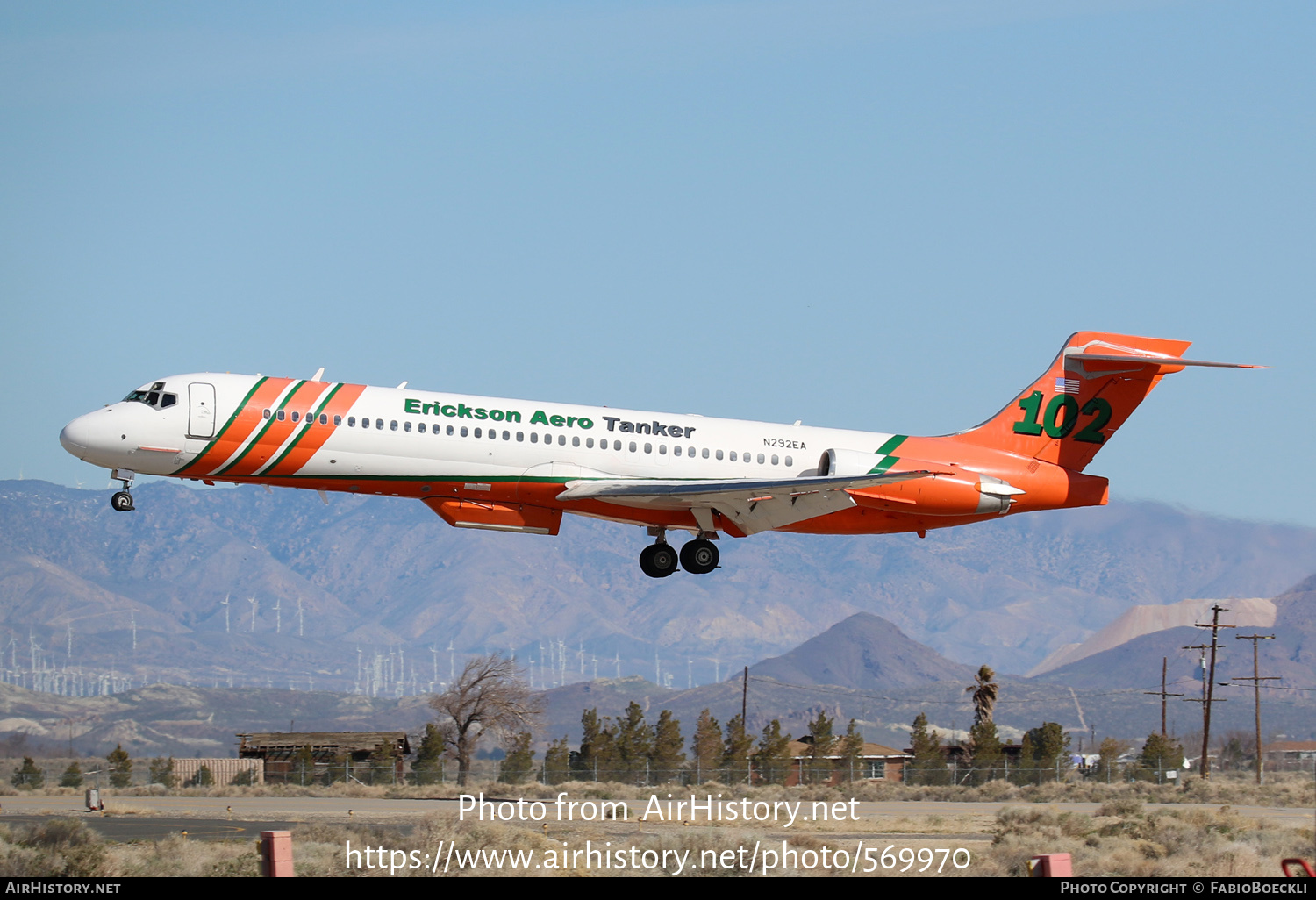 Aircraft Photo of N292EA | McDonnell Douglas MD-87/AT (DC-9-87) | Erickson Aero Tanker | AirHistory.net #569970