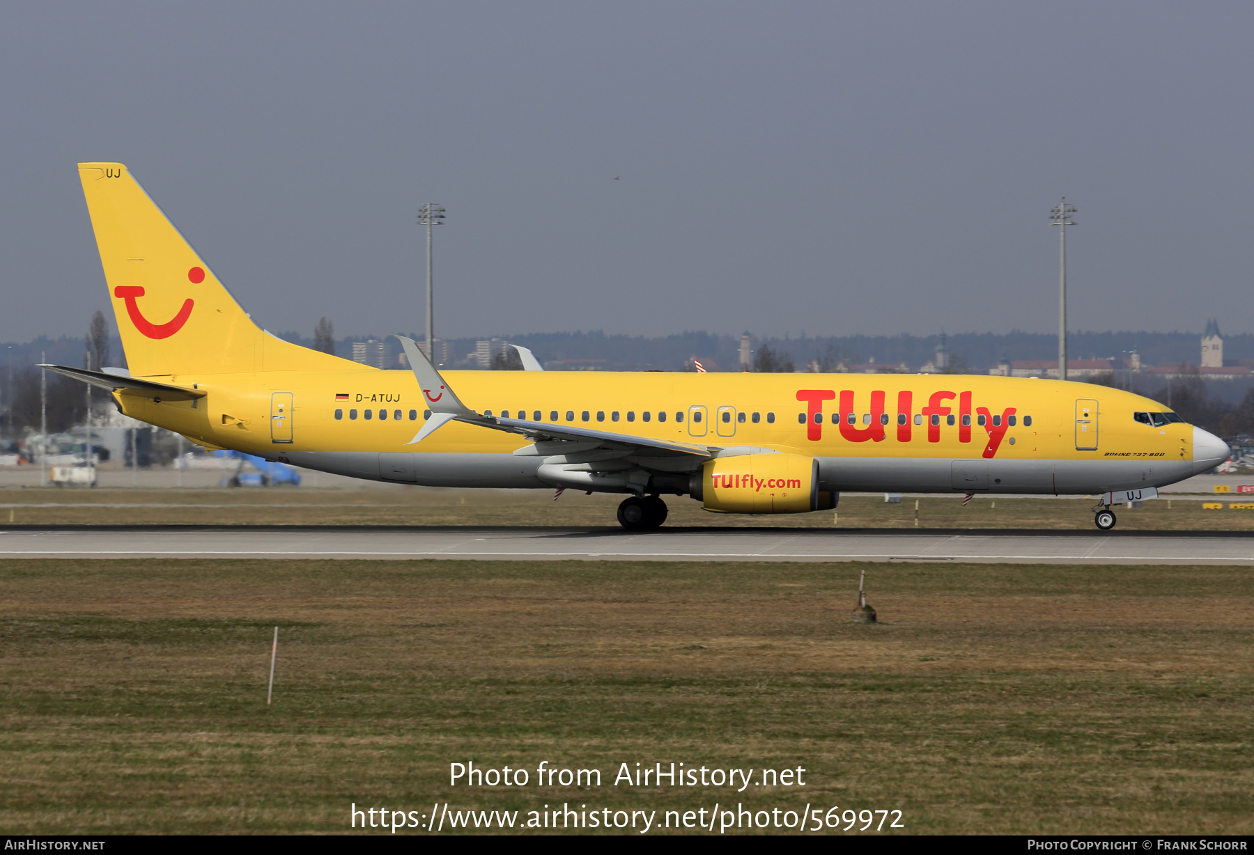 Aircraft Photo of D-ATUJ | Boeing 737-8K5 | TUIfly | AirHistory.net #569972