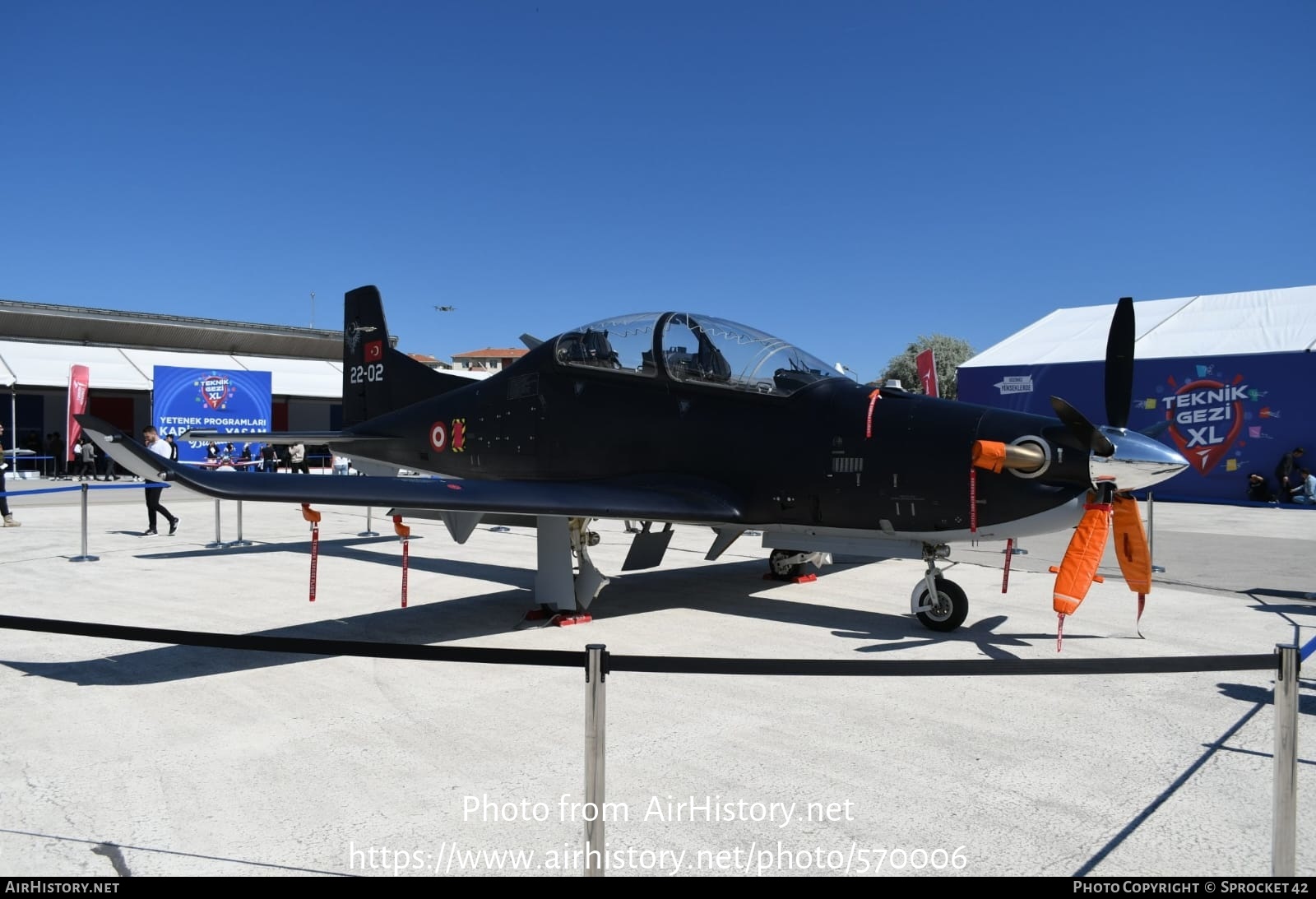 Aircraft Photo of 22-02 | TAI Hürkuş-C | AirHistory.net #570006