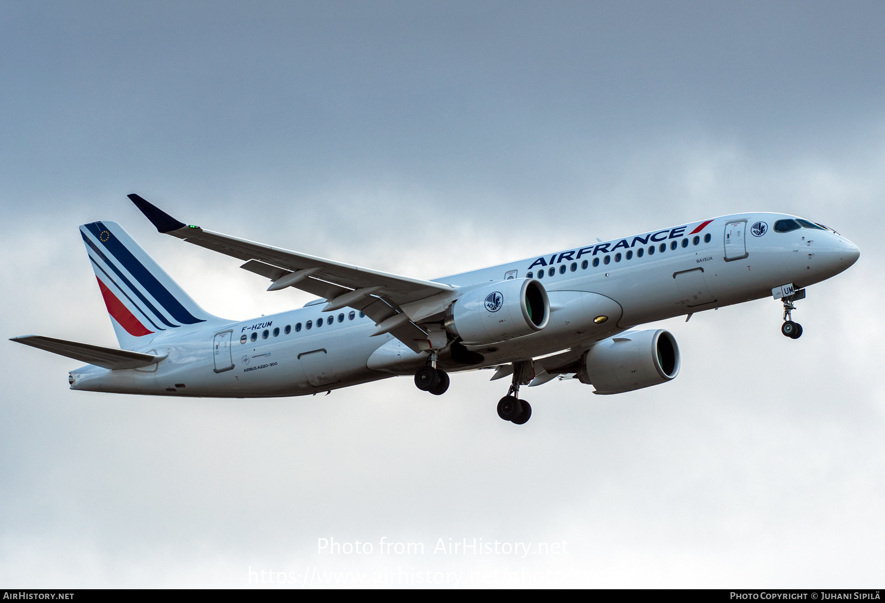 Aircraft Photo of F-HZUM | Airbus A220-371 (BD-500-1A11) | Air France | AirHistory.net #570016